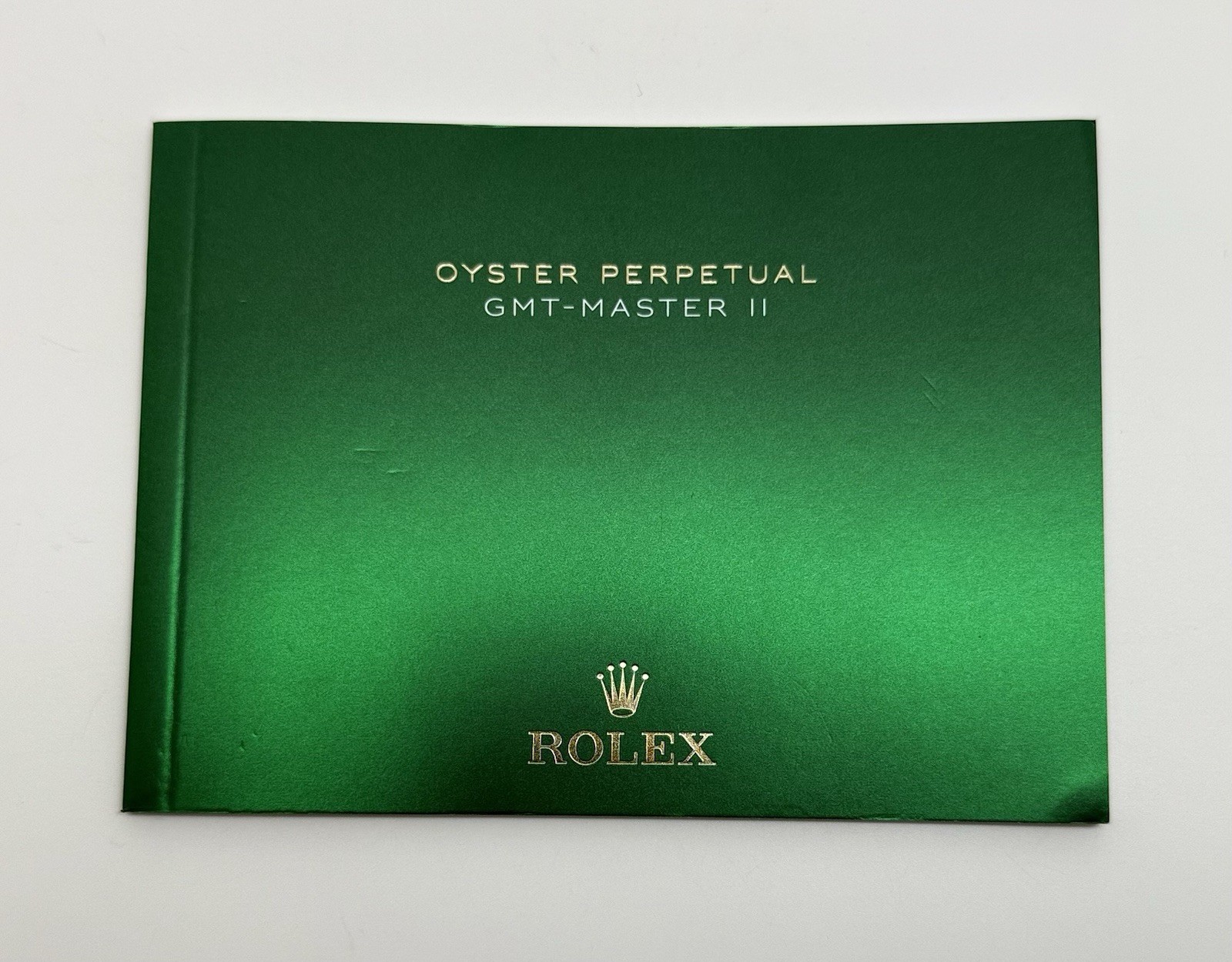 Rolex GMT-Master II Watch Booklet Manual Papers 116710 126710 Authentic