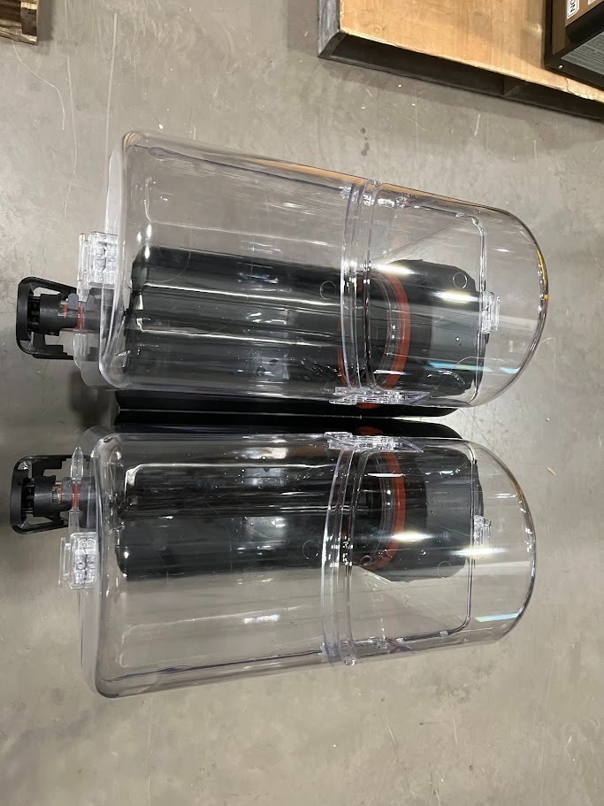 Narvon Double 5 Gallon Bowl Refrigerated Beverage Dispenser - 115V