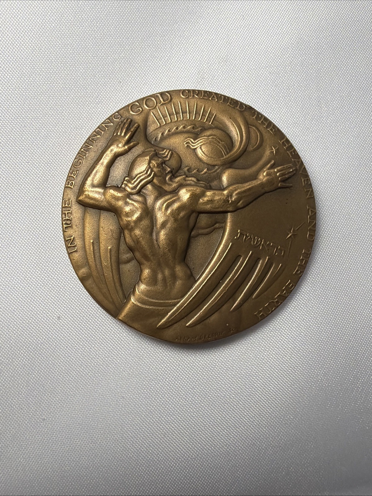 Hall of Fame for Great American Phillips Brooks Medallic Art Co. Bronze Medal