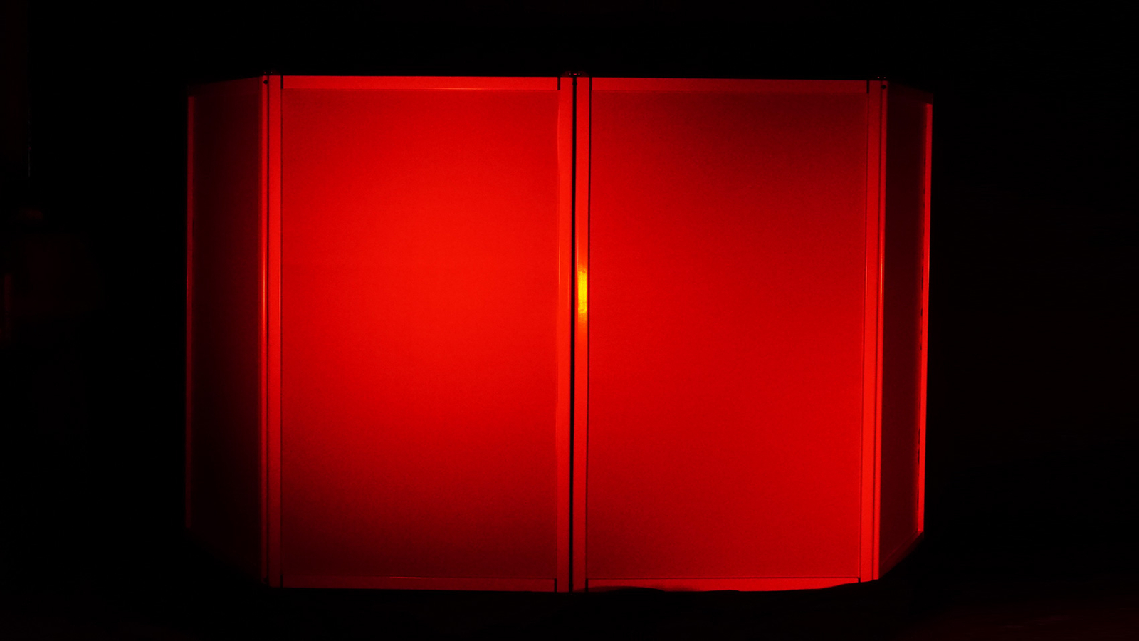 Rockville RFAAW DJ Event Facade Light Weight Metal Frame Booth+Travel Bag+Scrim