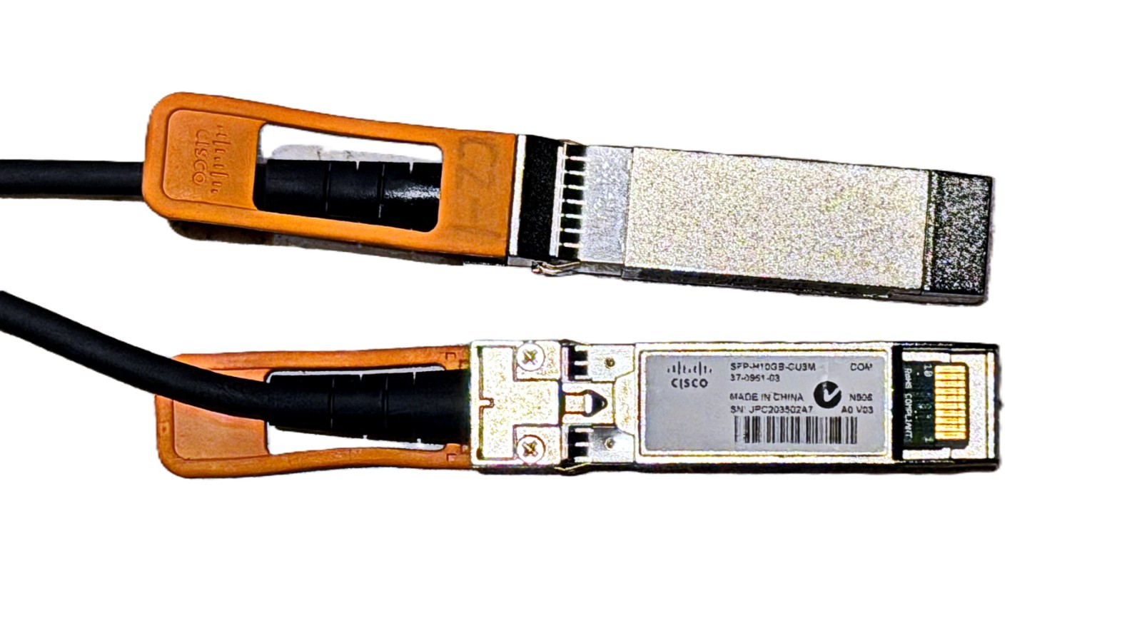 Lot of 12 Cisco SFP-H10GB-CU3M (37-0961-03) Copper Twinax 3 Meters Cables