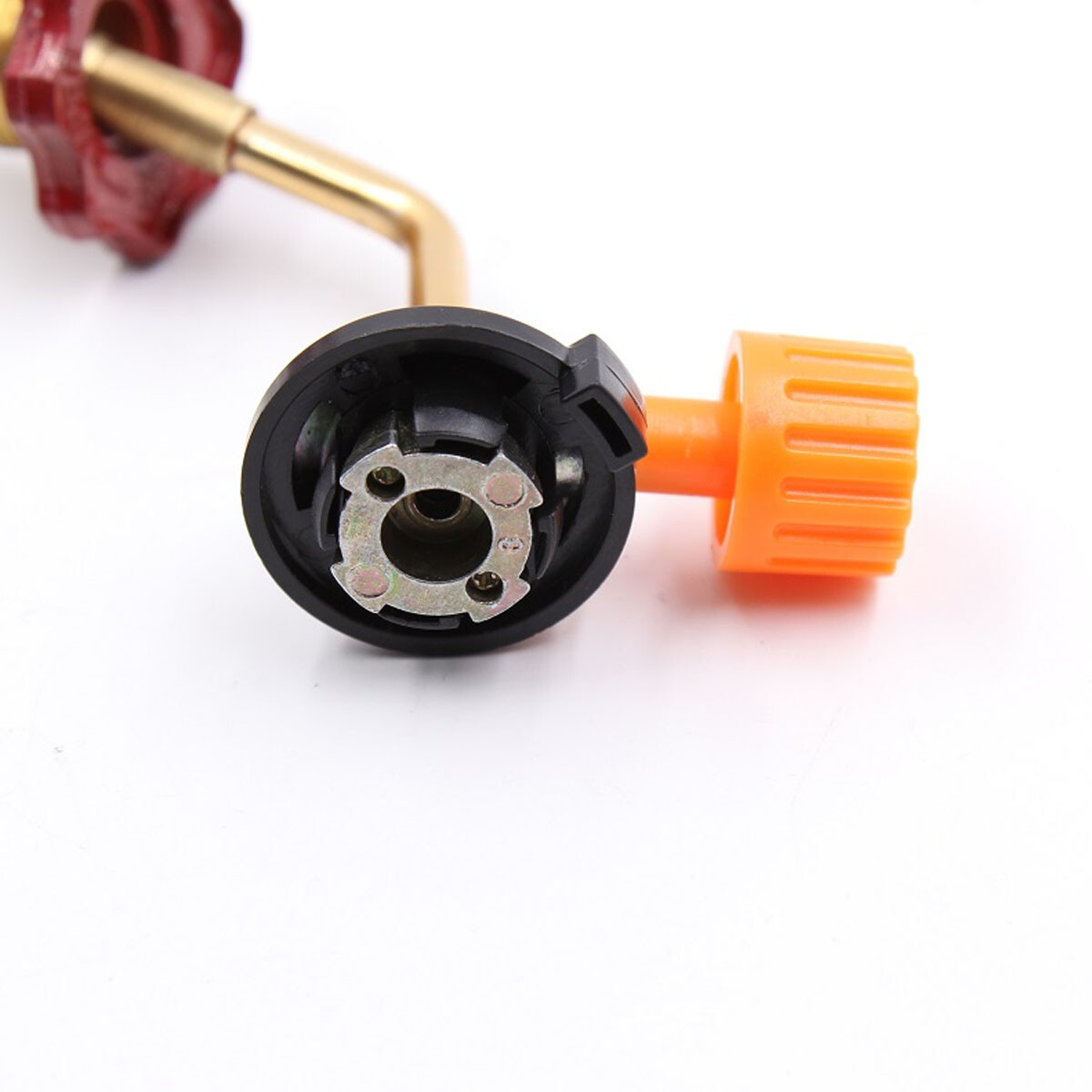 Butane Gas Refill Adapter Cylinder Tank Coupler Valve Outdoor Camping BBQ Tool