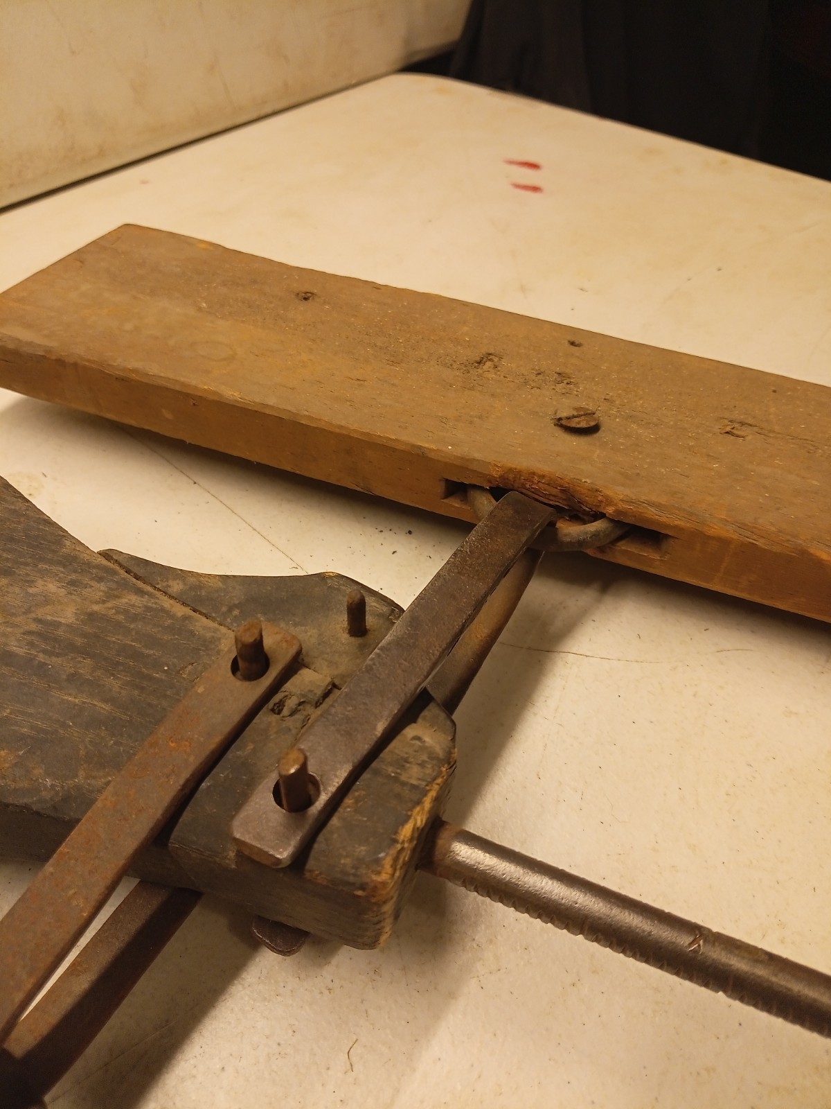 Antique Steelyard Scales With Roman Numerals Steel Primative