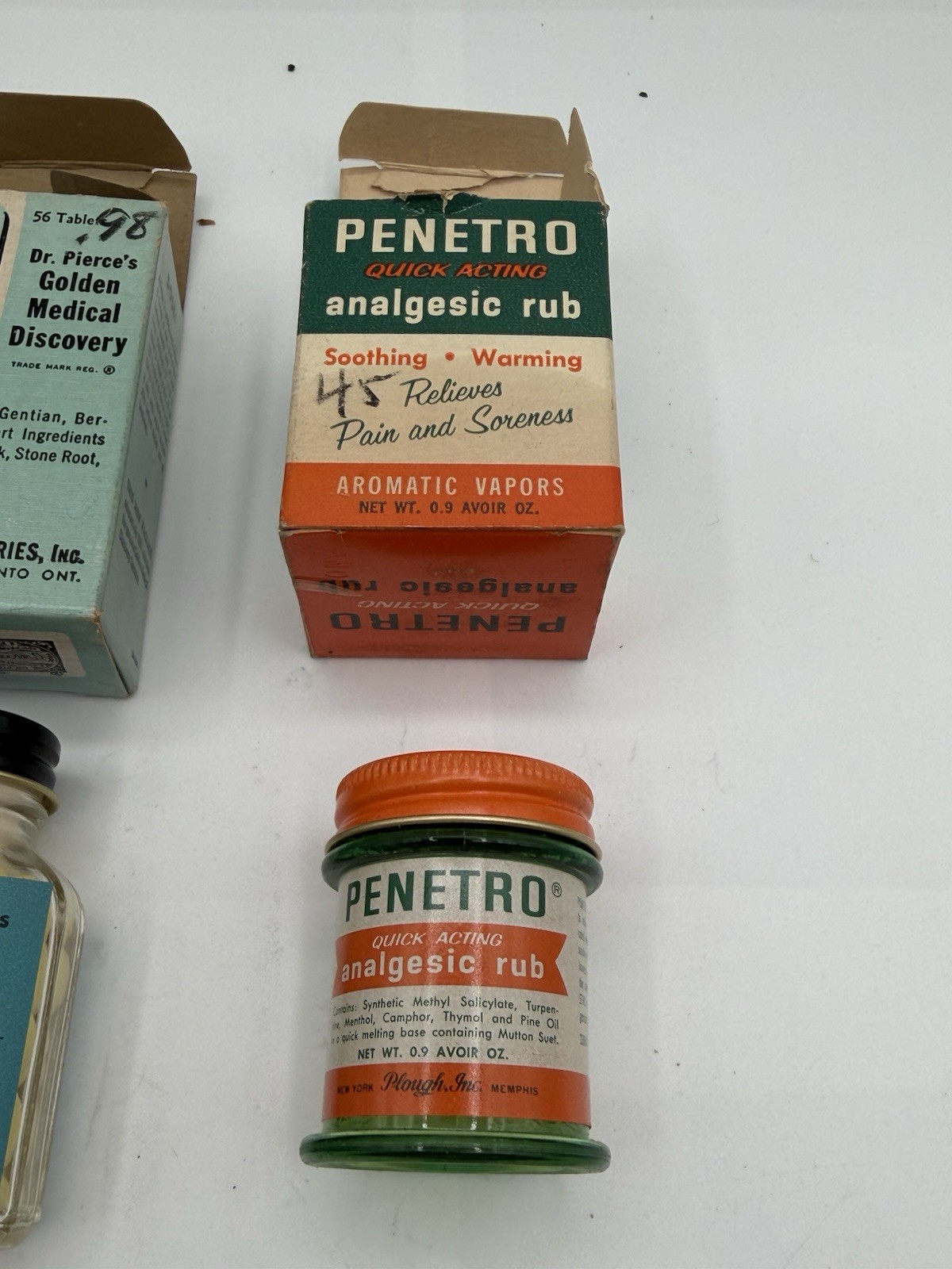 Vintage Pharmacy Apothecary Items