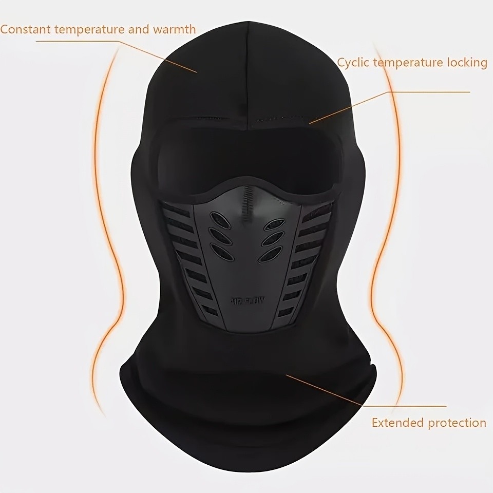 Winter Balaclava Full Face Mask Thick Fleece Thermal Windproof Ski Mask for Men