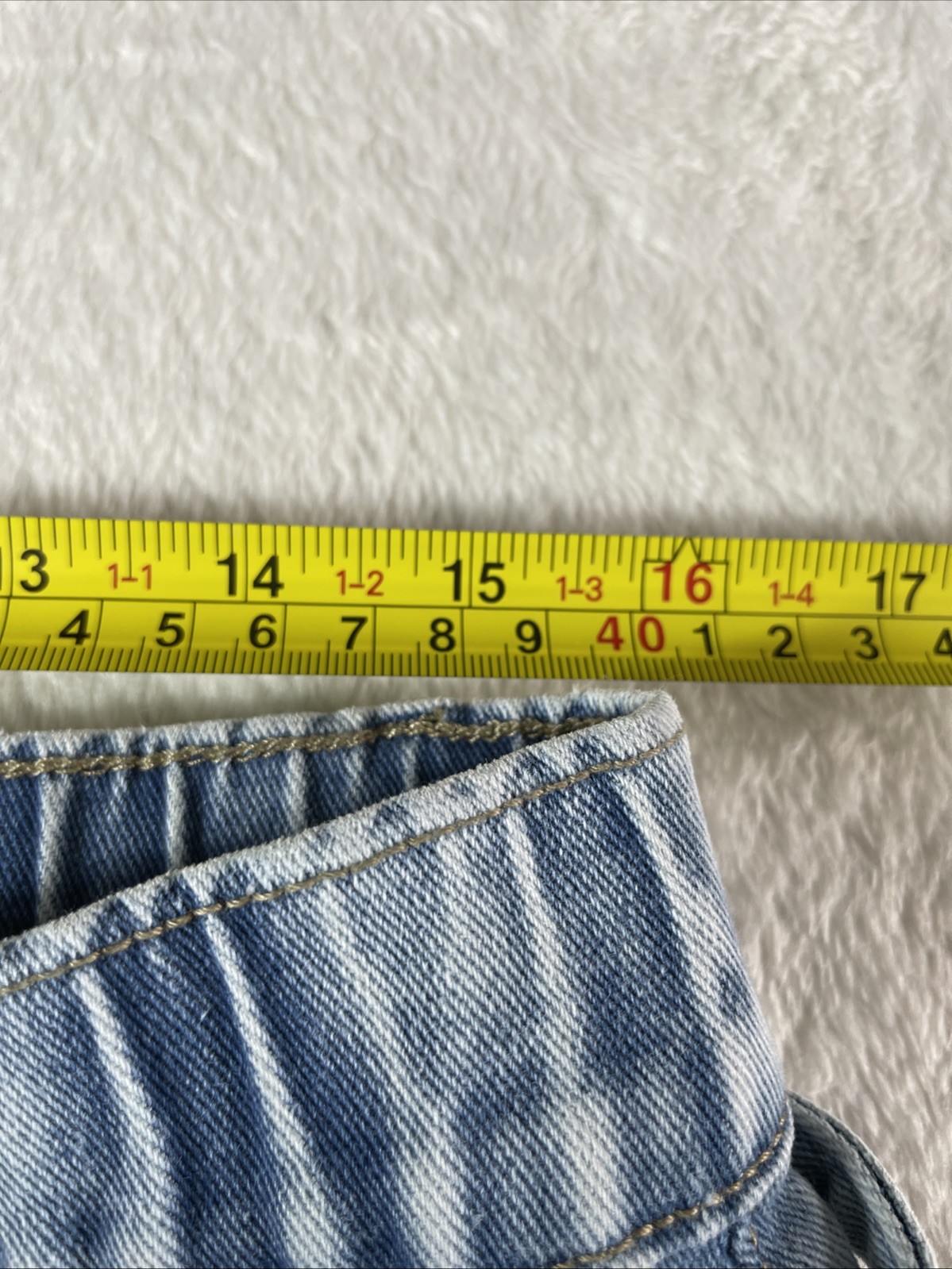 -NWT-Flamingals Wide Leg Jeans Drawstring Mid Waist Baggy Belted Size Large