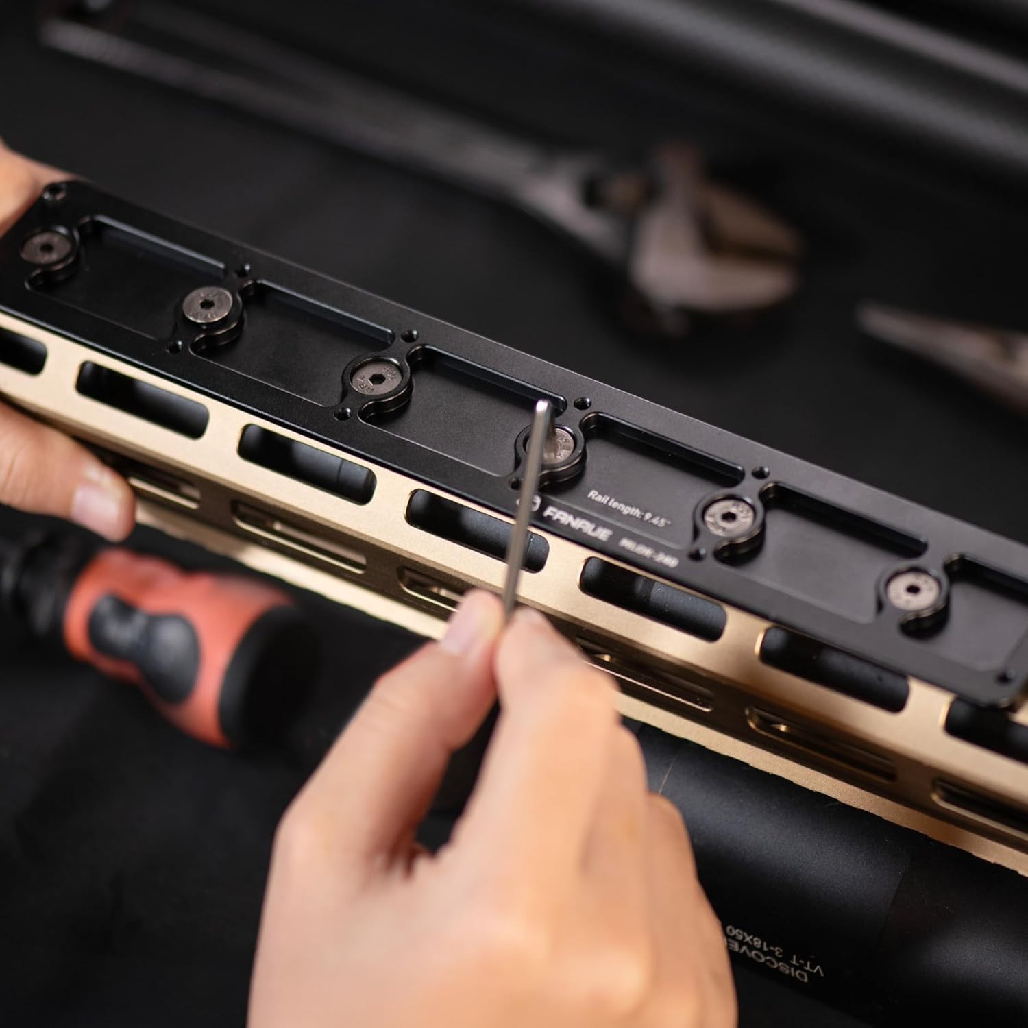 Arca Rail Tripod Mount Adapter Compatiable Arca-Swiss/RRS Dovetail Tripod Bal...