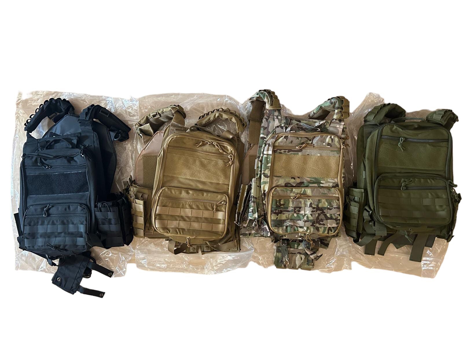 Tactical Vest Plate carrier Fits 11x14 And 10x12 Armor Plates