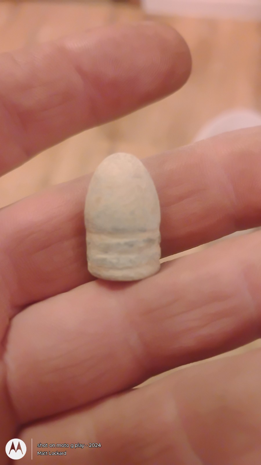 Civil War Gatling Gun Bullet M&M #142