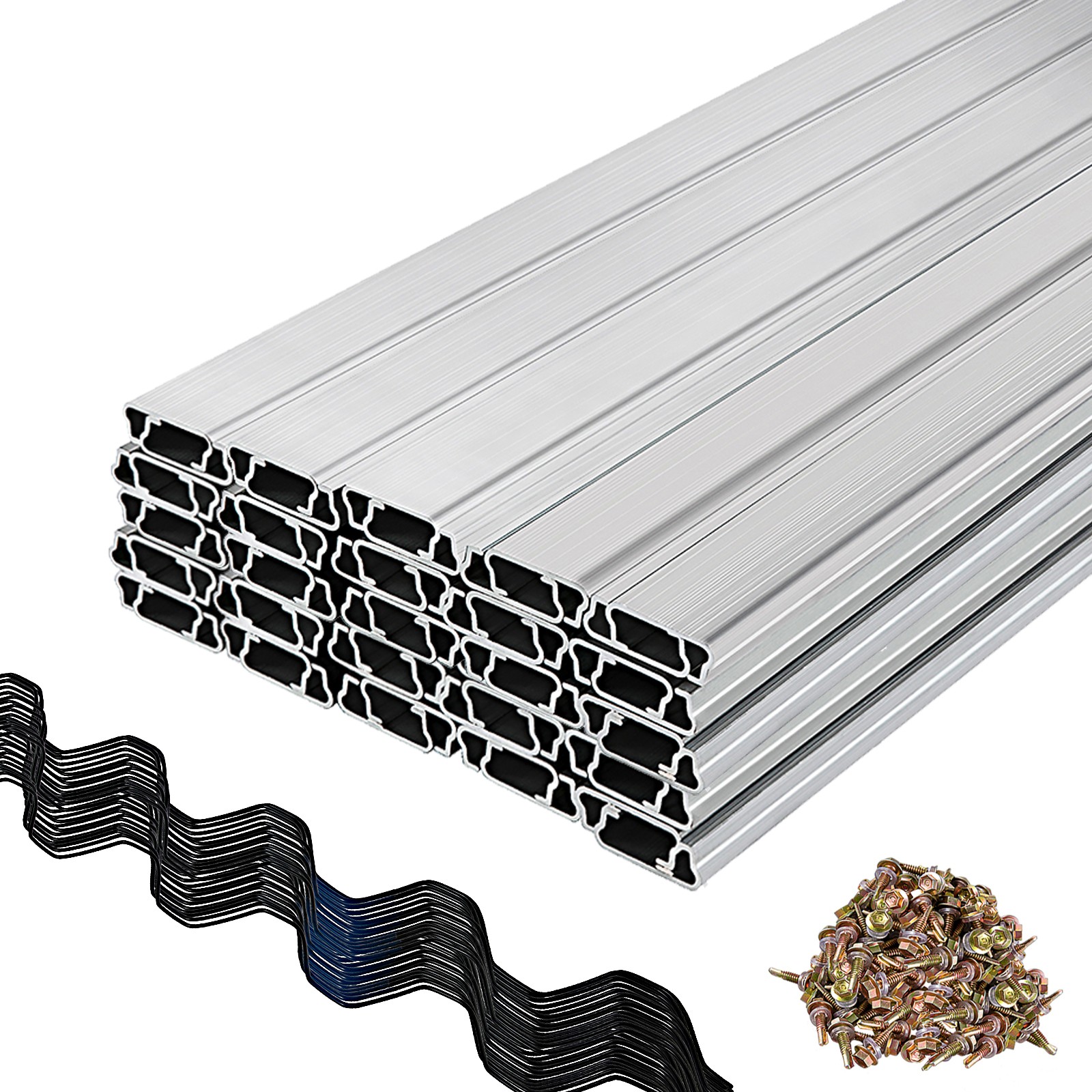 Wiggle Wire Channel Spring Wire Lock Channel 50/40/30/20/10 PCS 6.56 FT