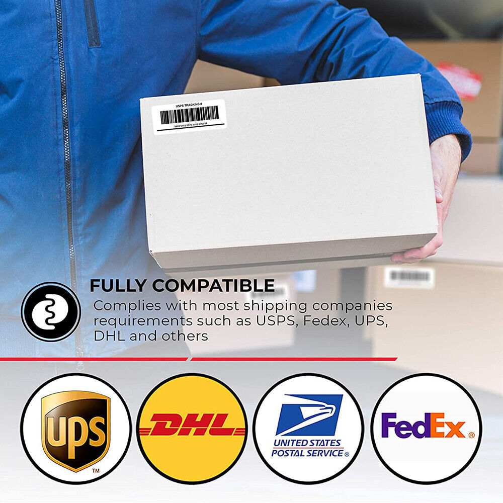 1" x 2 5/8" Address Mailing Labels Sheet FBA SKU Labels 30/sheet 30 UP Adhesive