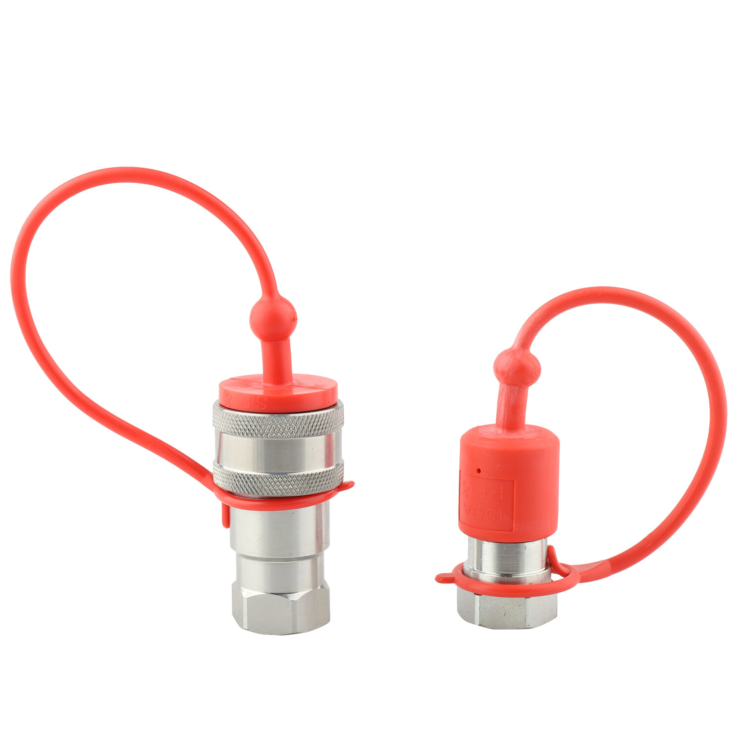 1/2" Ag Hydraulic Quick Connect Couplers Couplings, Ball Pioneer Style 2 Sets