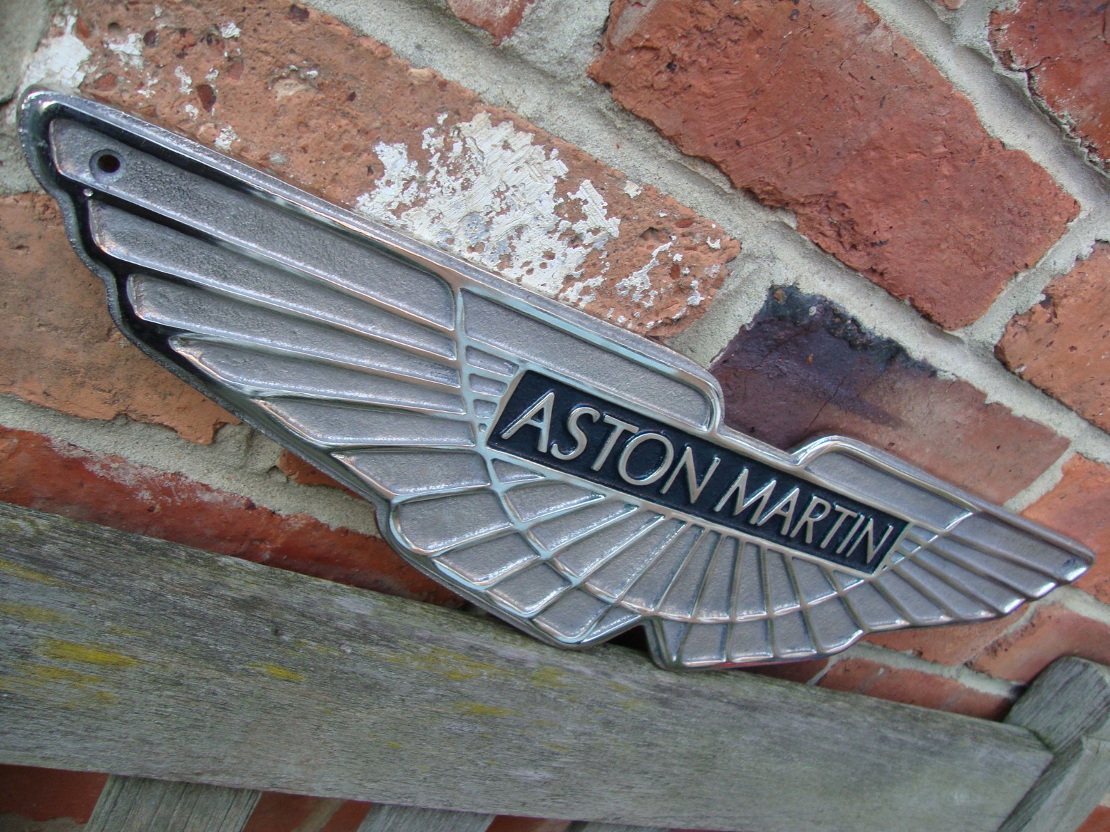 Aston Martin sign cast aluminium dealer sign large garage vac145