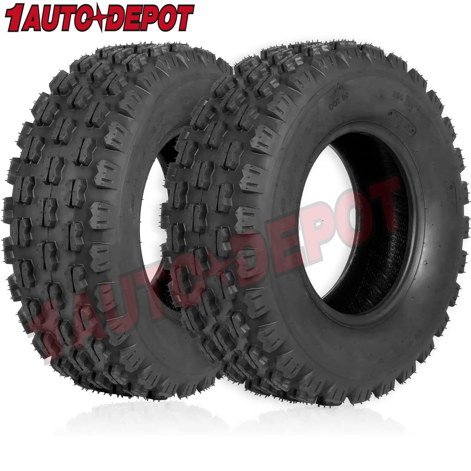 2 Set, 21X7-10 Sport ATV Tires, 4PR 21-7-10 21x7.00x10 UTV ATV Quad Front Tyres