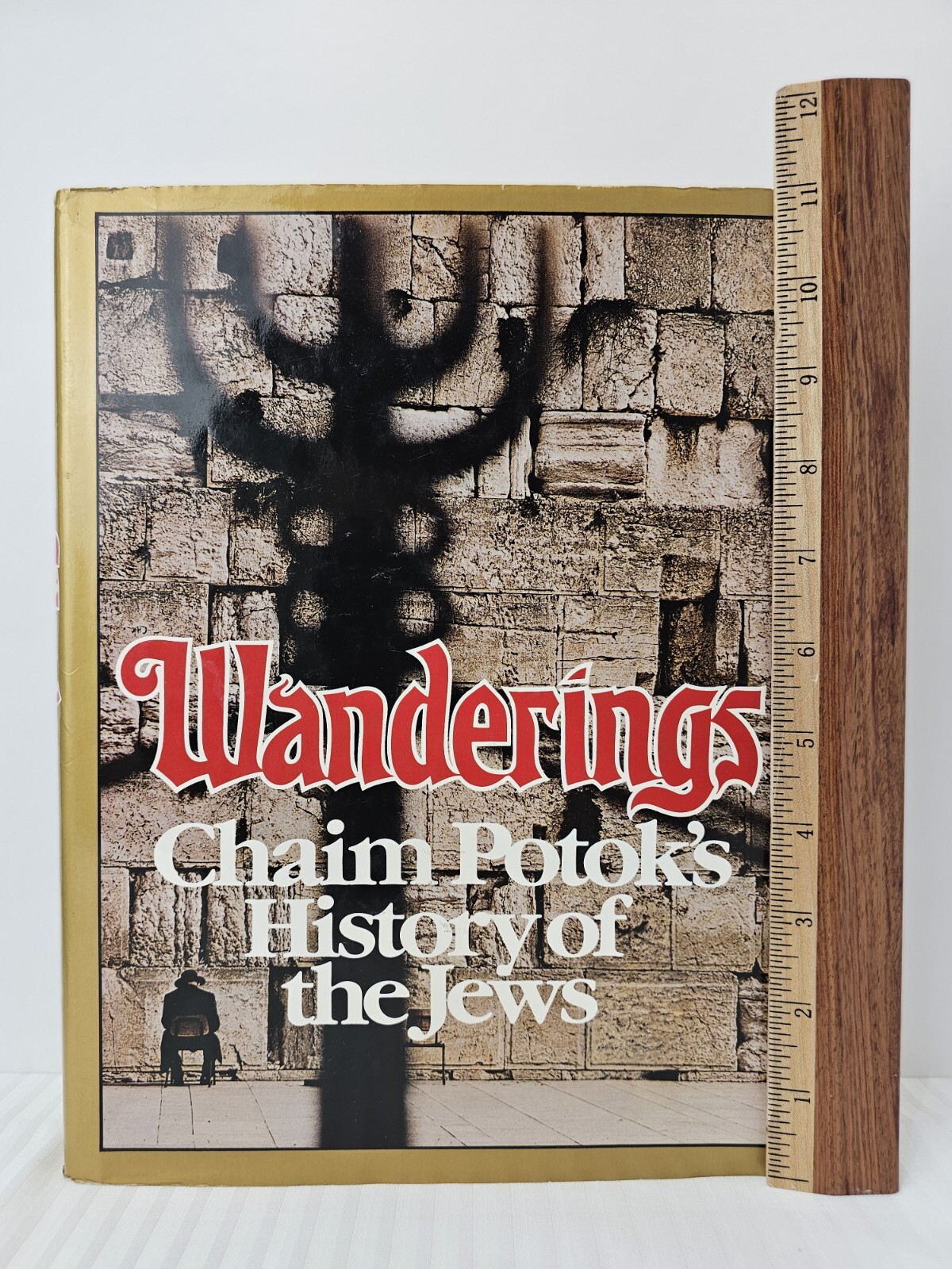 Wanderings Chaim Potok's History of the Jews 1978 Alfred Knopf First Edition HBD