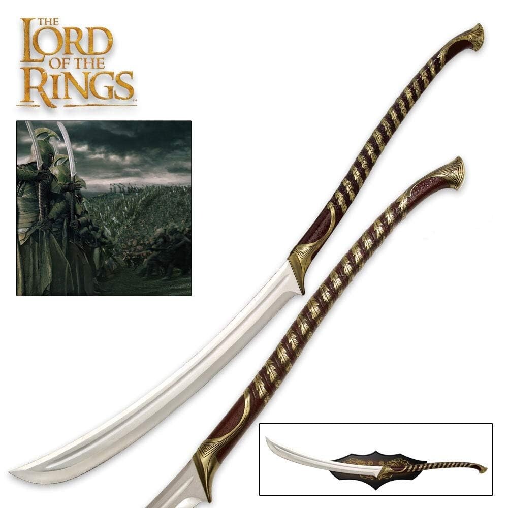 Lord of the Rings High Elven Warrior Sword Replica | Officially Licensed | LOTR