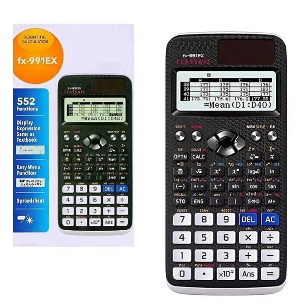 PRO Fx-991ex Classwizard Advanced Engineering Scientific Calculator-552 Function