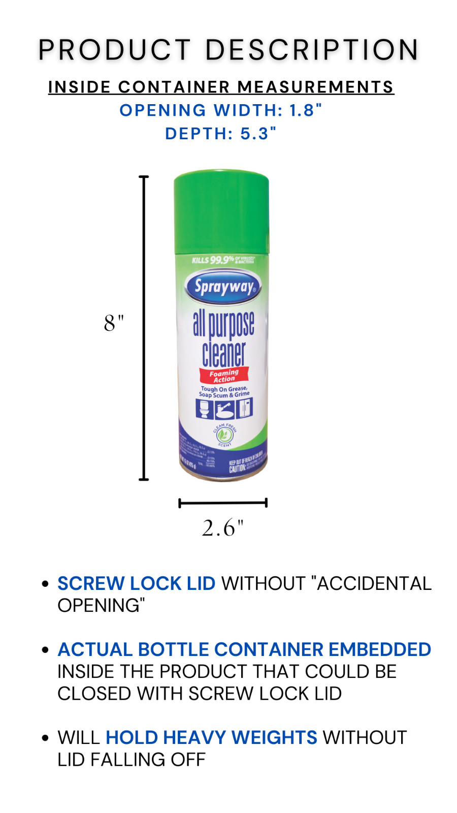 All Purpose Diversion Safe Stash Can Screw Lock Hidden Compartment For Valuables