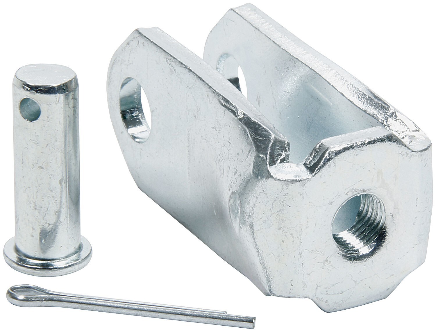 Brake Pedal Clevis 3/8"-24 connects pedal to master cylinder