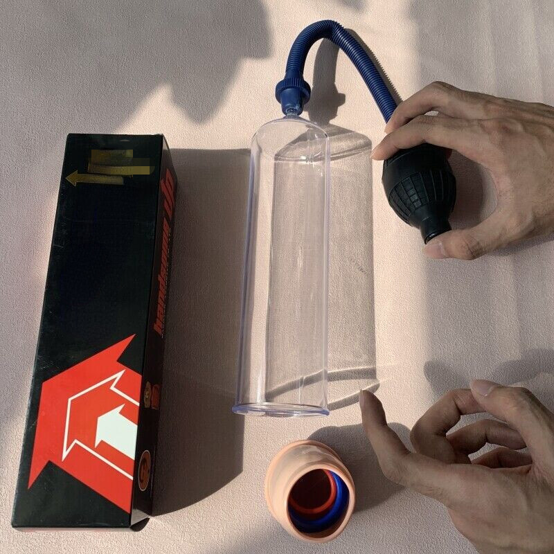 Vacuum Penis Pump for Male ED Enhancement Erectile Enlargement Penis Enlarger BG