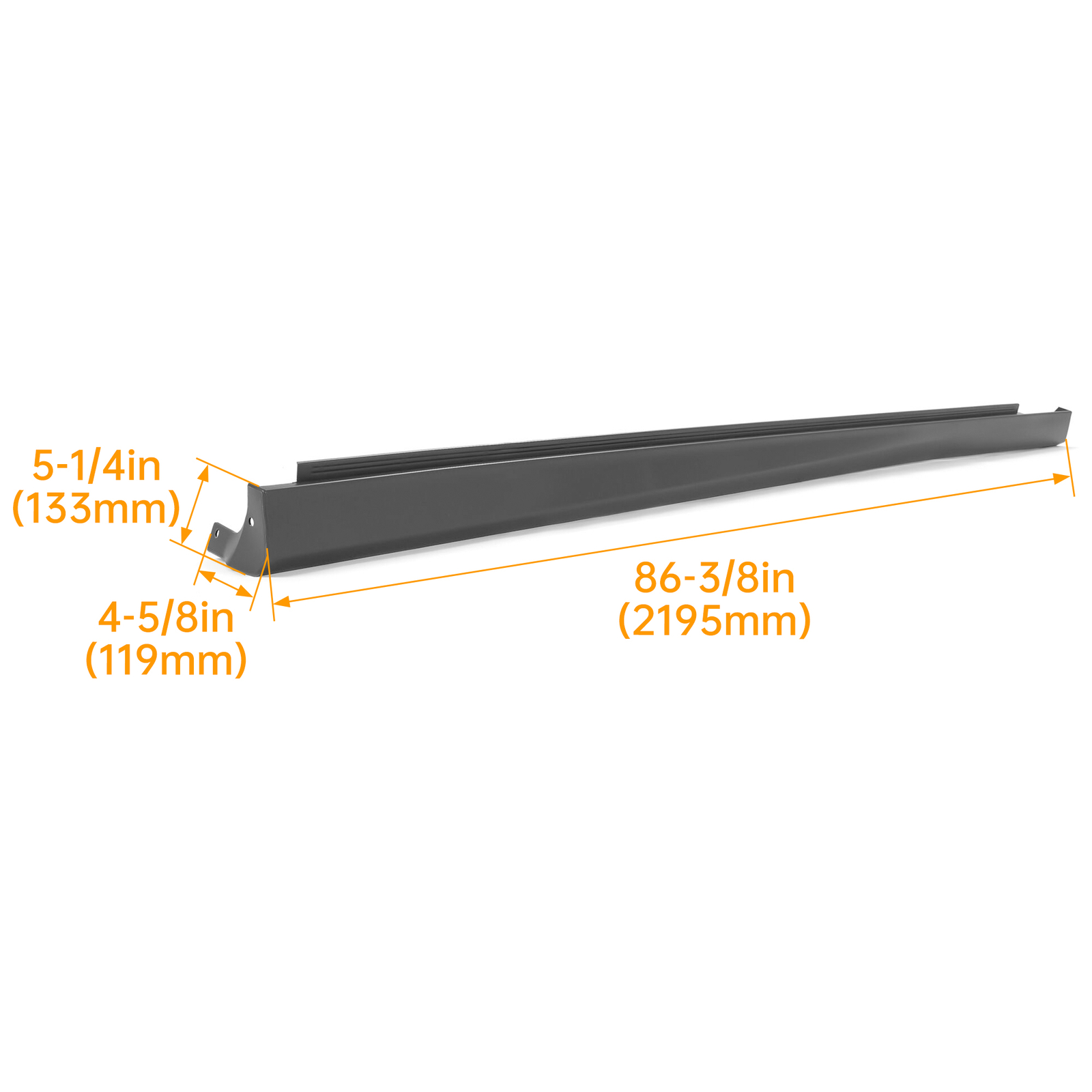 Side Rocker Panel Molding Passenger Right 1QA50TZZAF For Dodge Charger 2012-2023