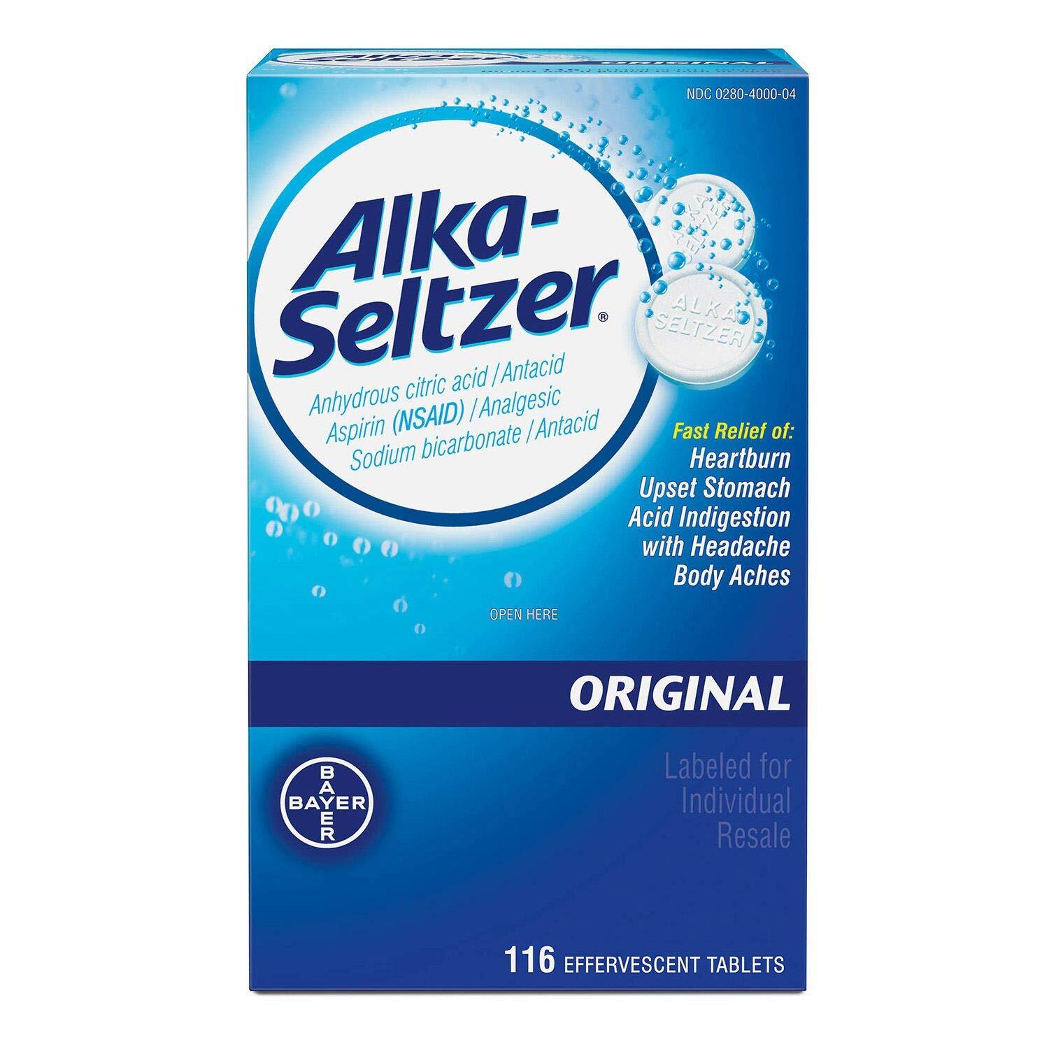 Alka-Seltzer Original Analgesic (116 ct.)