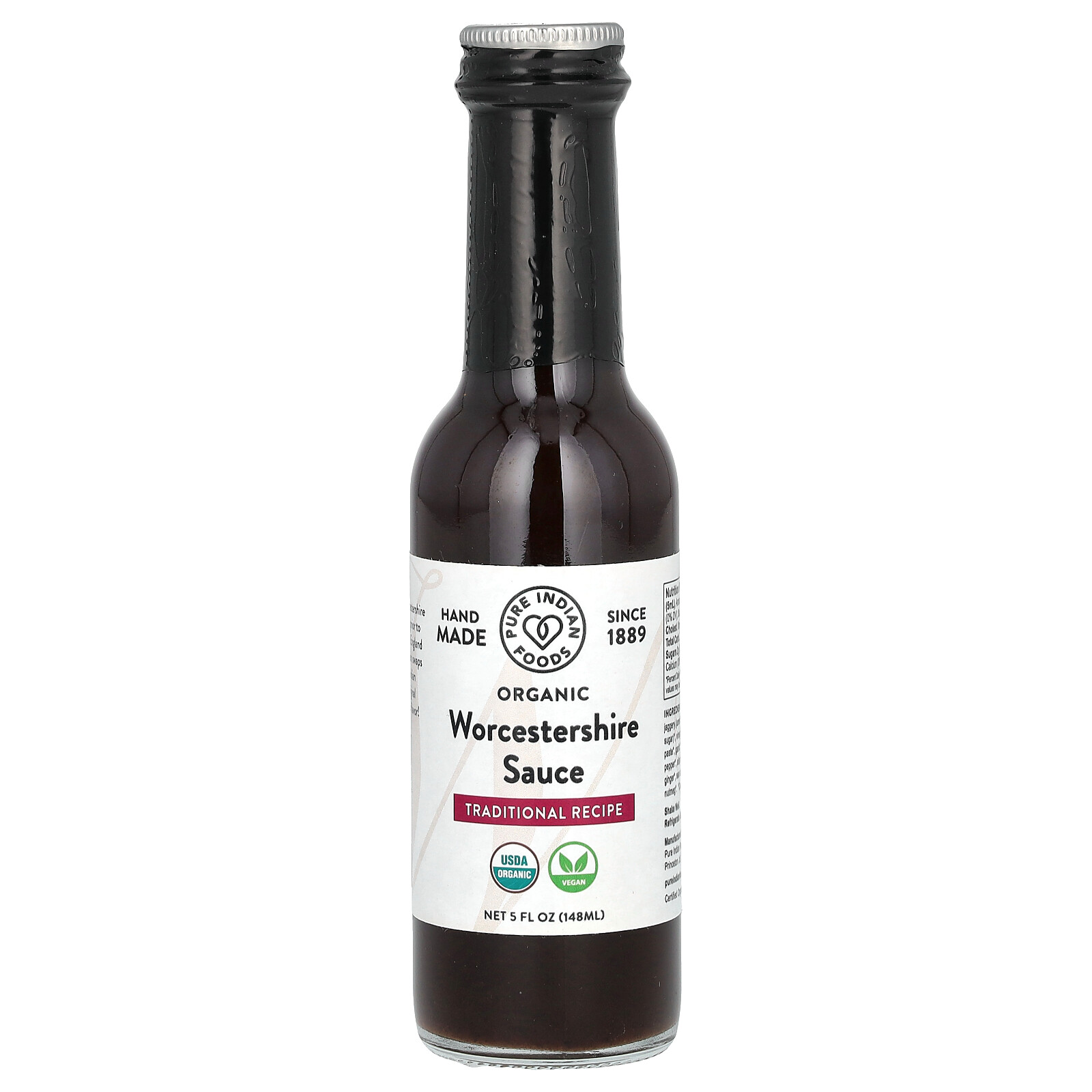 Organic Worcestershire Sauce, 5 fl oz (148 ml)