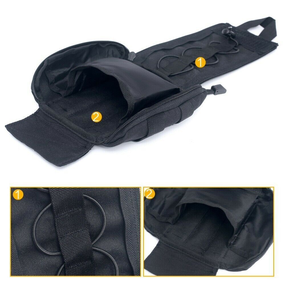 Tactical Molle Medical Pouch Military Rip-away First Aid Kit IFAK EMT Pouch Bag