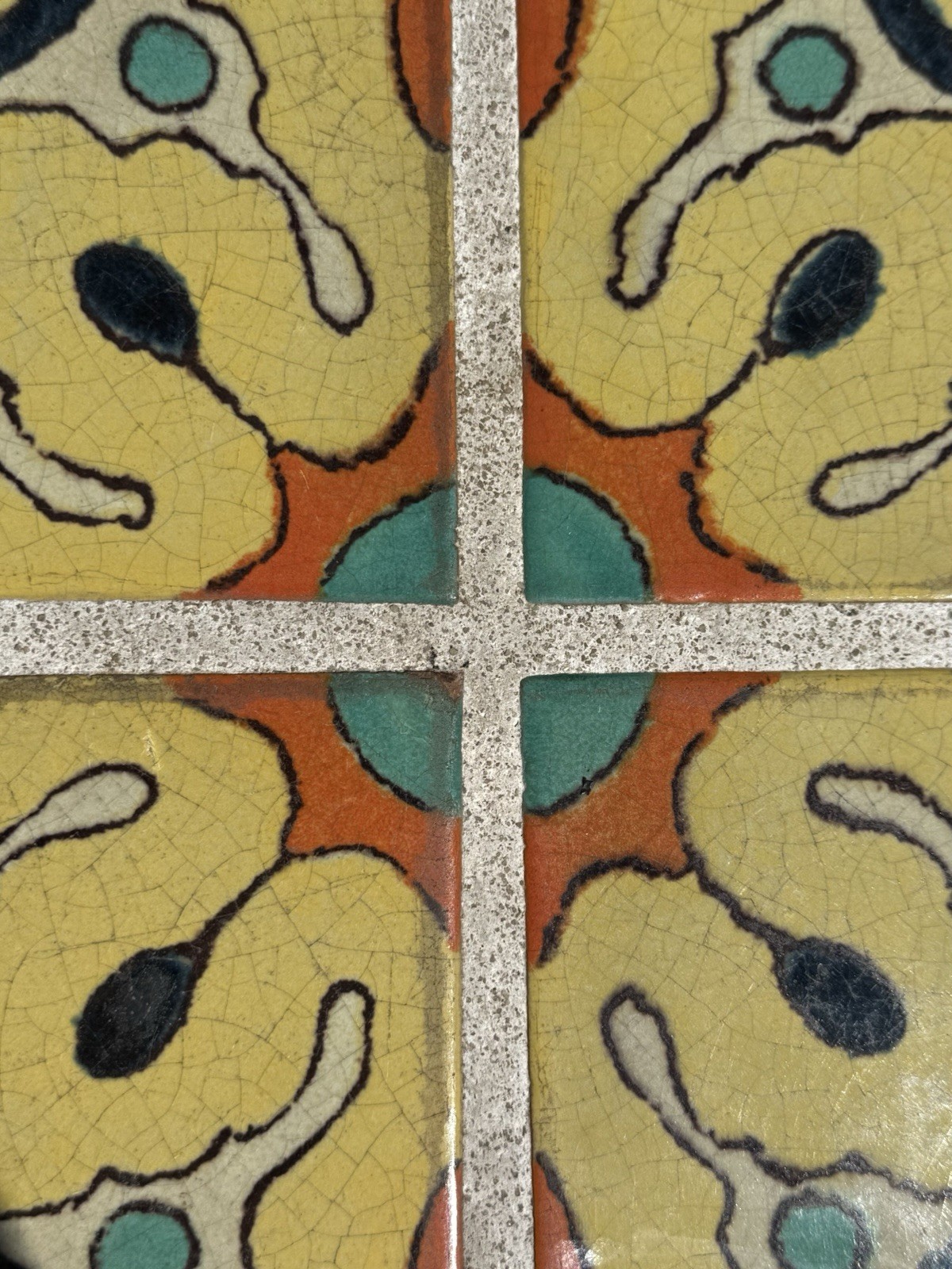 VINTAGE CALIFORNIA TILE TABLE SPANISH REVIVAL 1920s D&M TAYLOR MONTEREY ANTIQUE