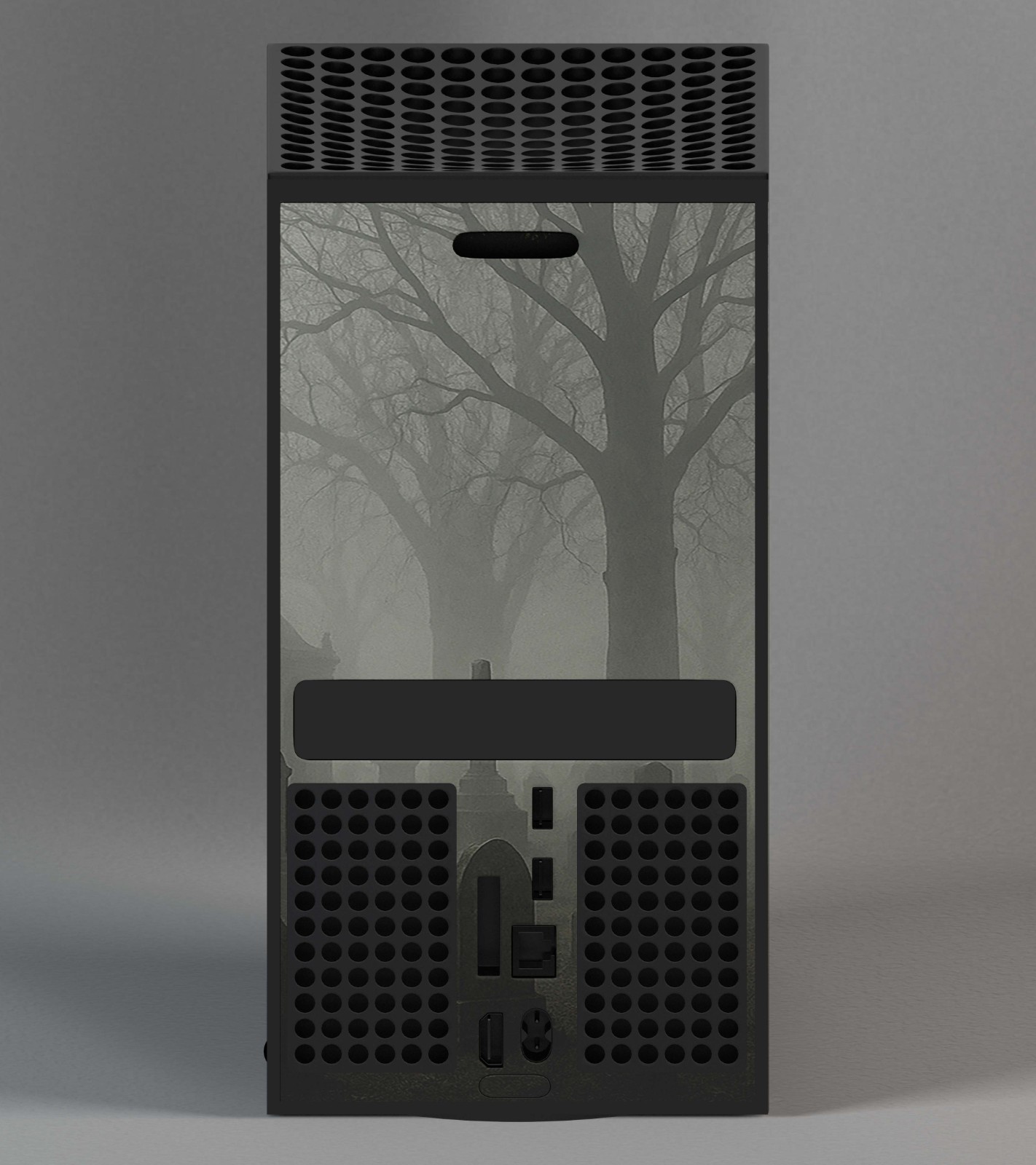 Xbox Series X Console & Controller Vinyl Skin Wrap – Cemetery