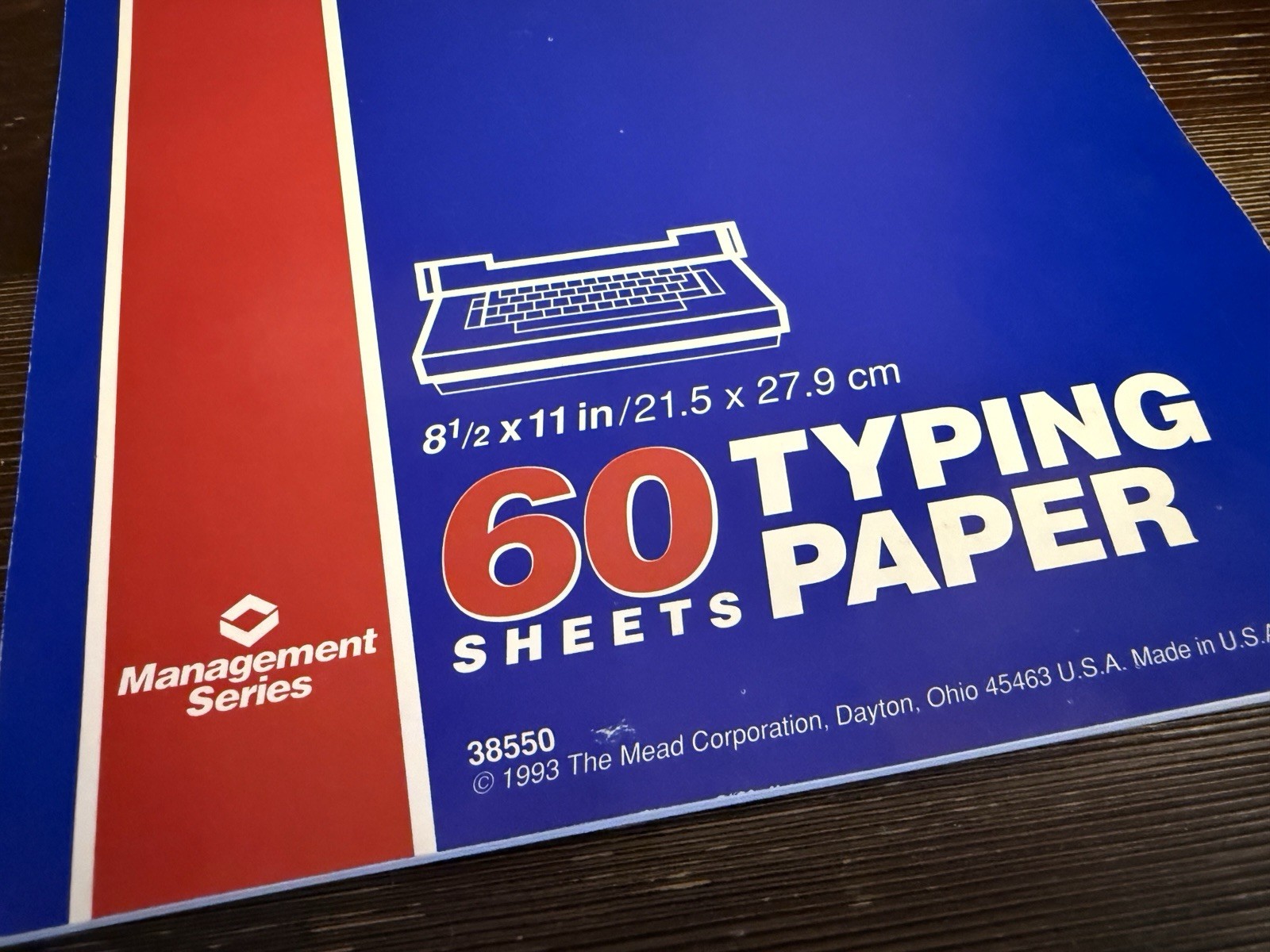NEW Vintage Mead Typing Paper 60 Sheets 8 1/2 X 11 Inches