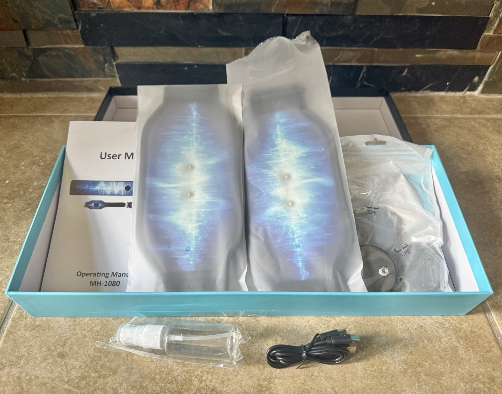 Smiofo Arms Stimulator Muscle Machine Workout Equipment Toning Biceps Triceps