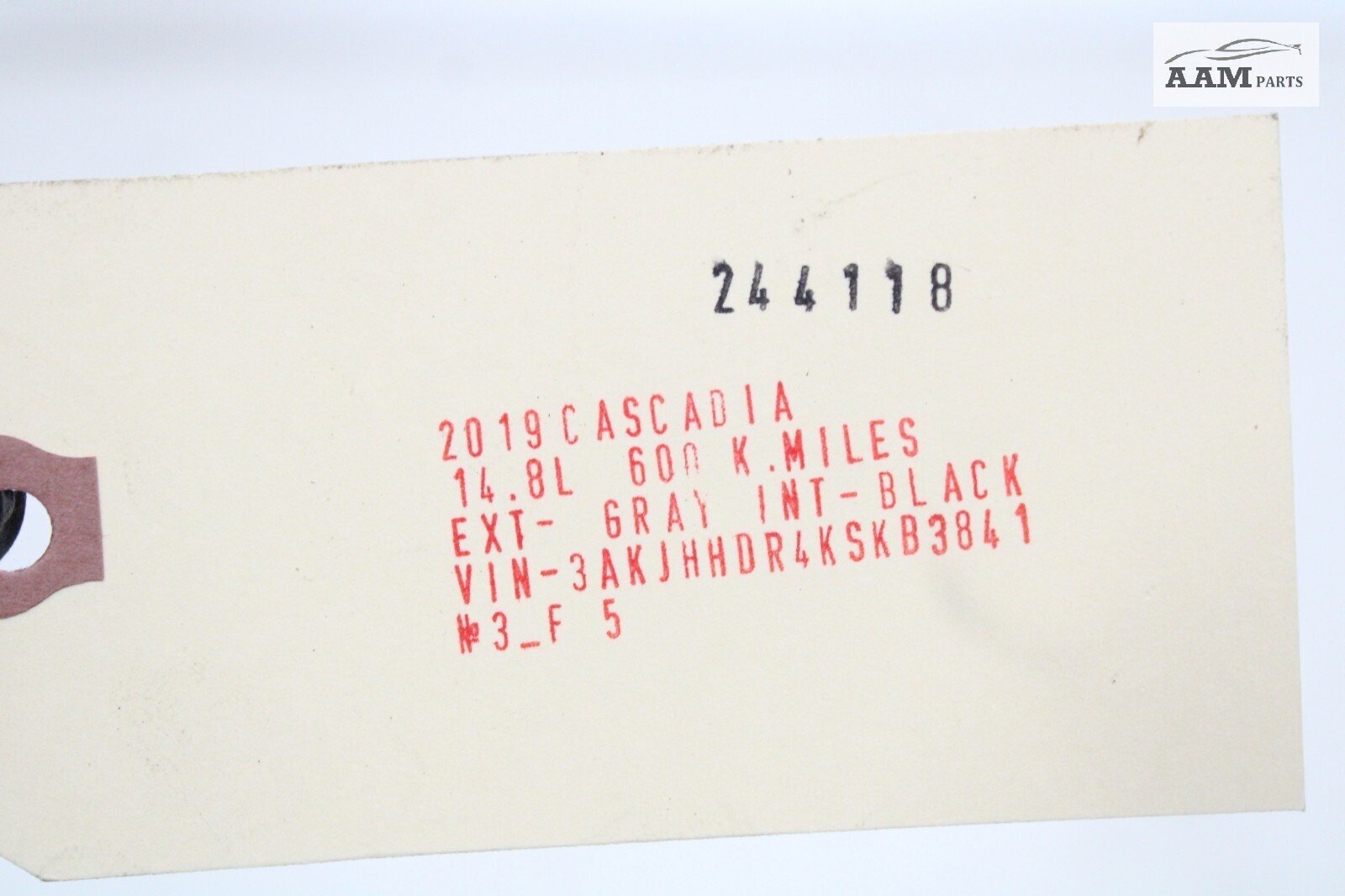 2018-2024 FREIGHTLINER CASCADIA AC AIR CONDITIONING TO COMPRESSOR HOSE LINE OEM