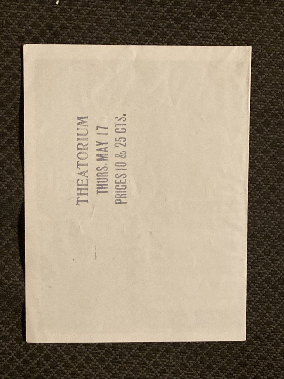 Way Of All Flesh - Original 1927 Movie Herald - Emil Jannings