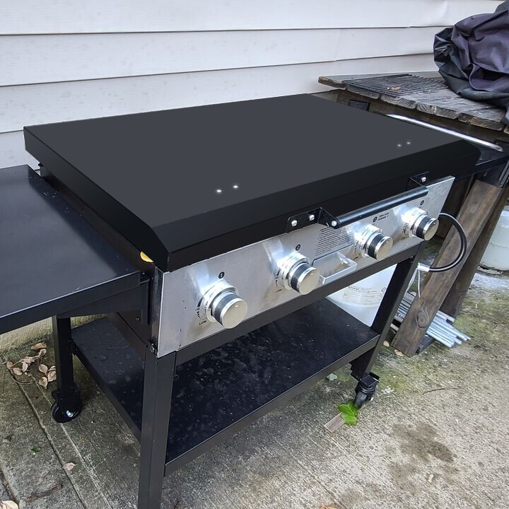 Black Outdoor 36" Griddle Hard Cover Lid Fit For Blackstone Griddle New