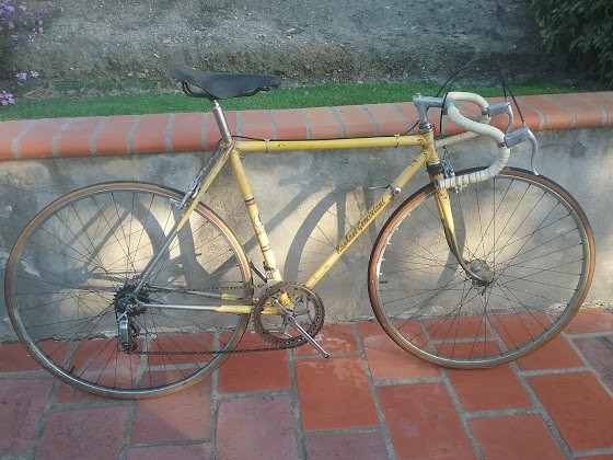 Raphael Geminiani vintage bike from the 1960s all original