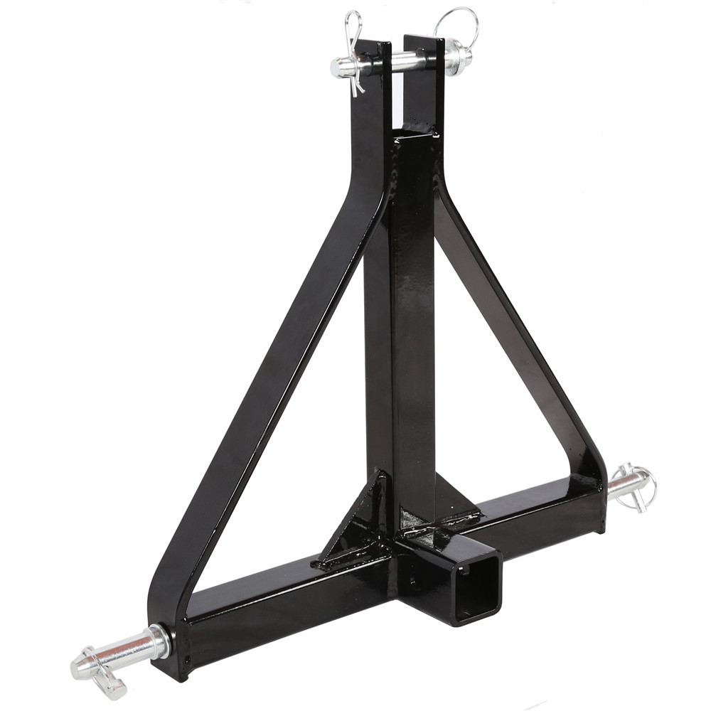 3 Point Trailer Hitch Tow Drawbar 2" Adapter Attachment For Category 1 Tractor