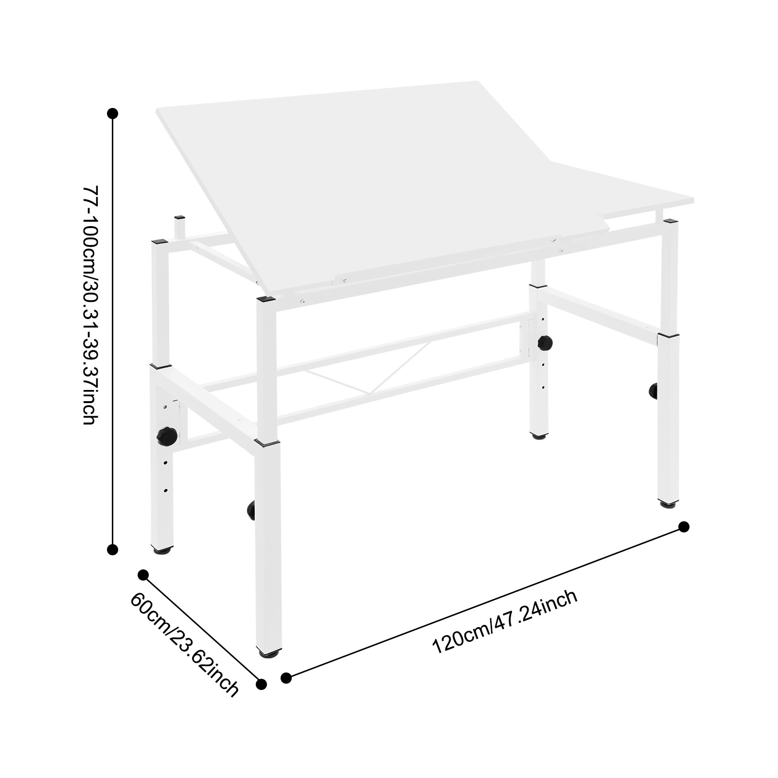 Drafting Table Art Desk Artist Drawing Desk Adjustable Craft Table Drawing Table