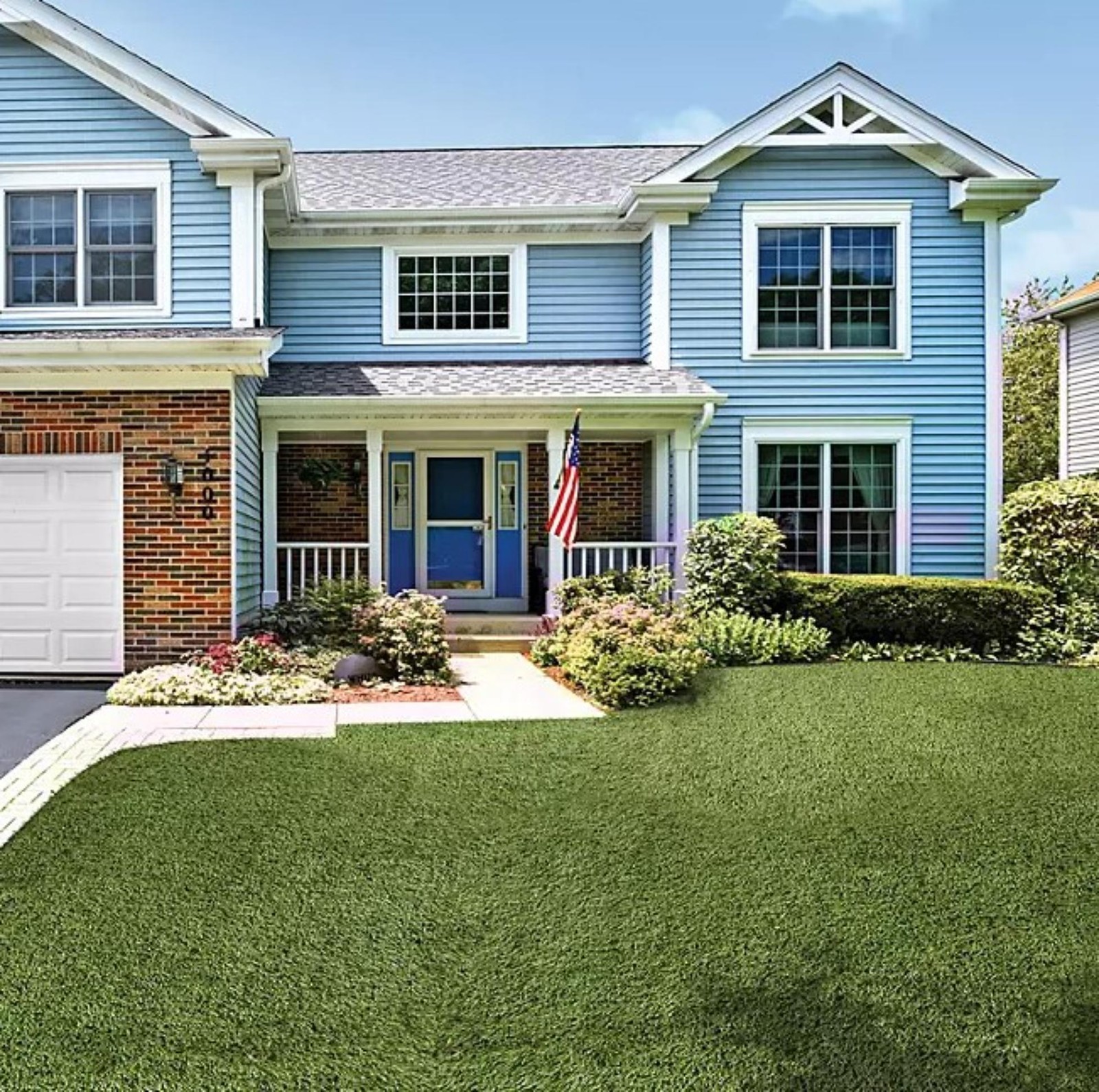 Select Surfaces SCGRA0424 Evergreen Artificial Grass Roll, Size: 7.38' x 11.68'