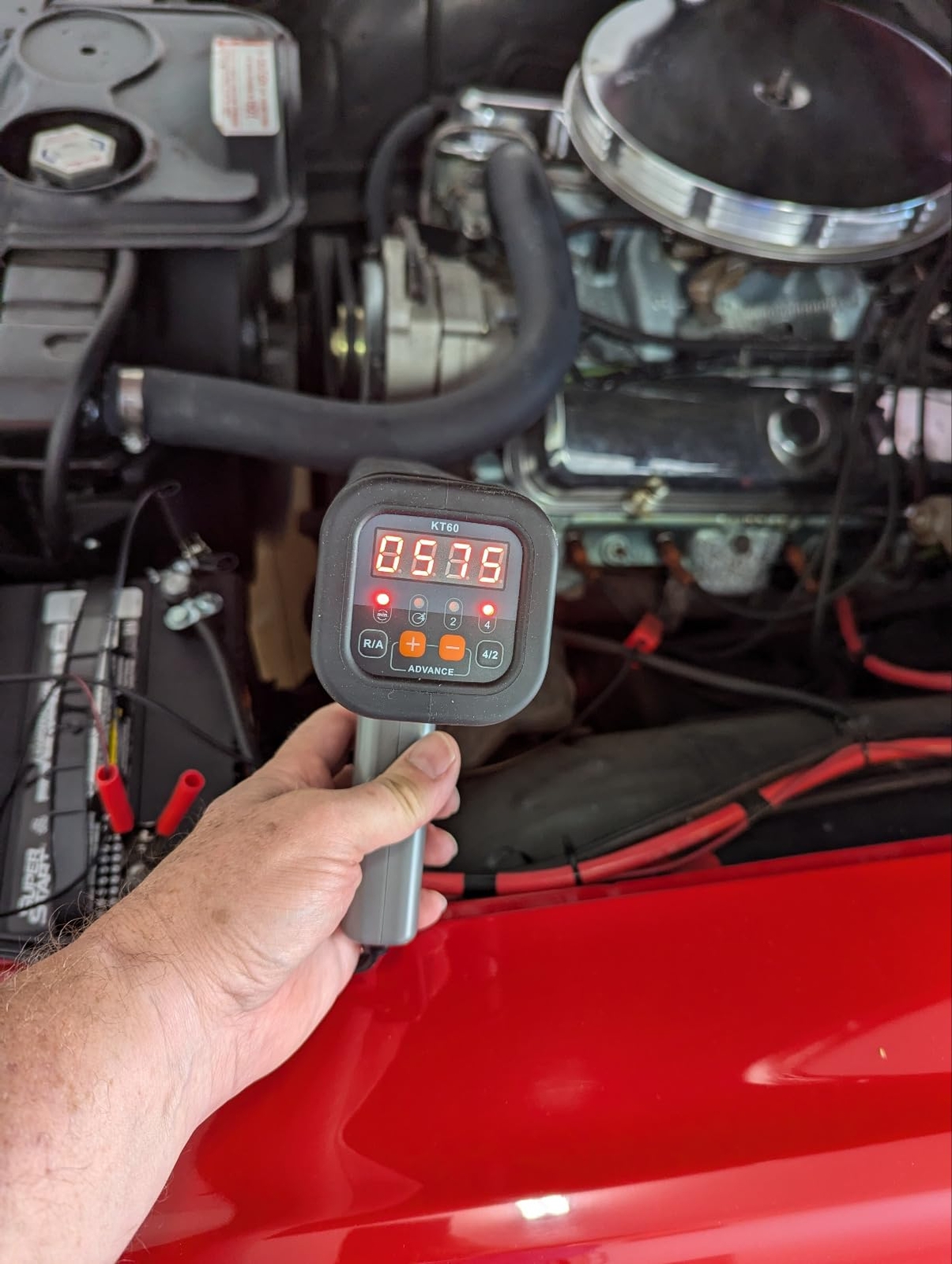 KT60 Engine Timing Light With Tachometer Timing Light Automotive 12v For Car