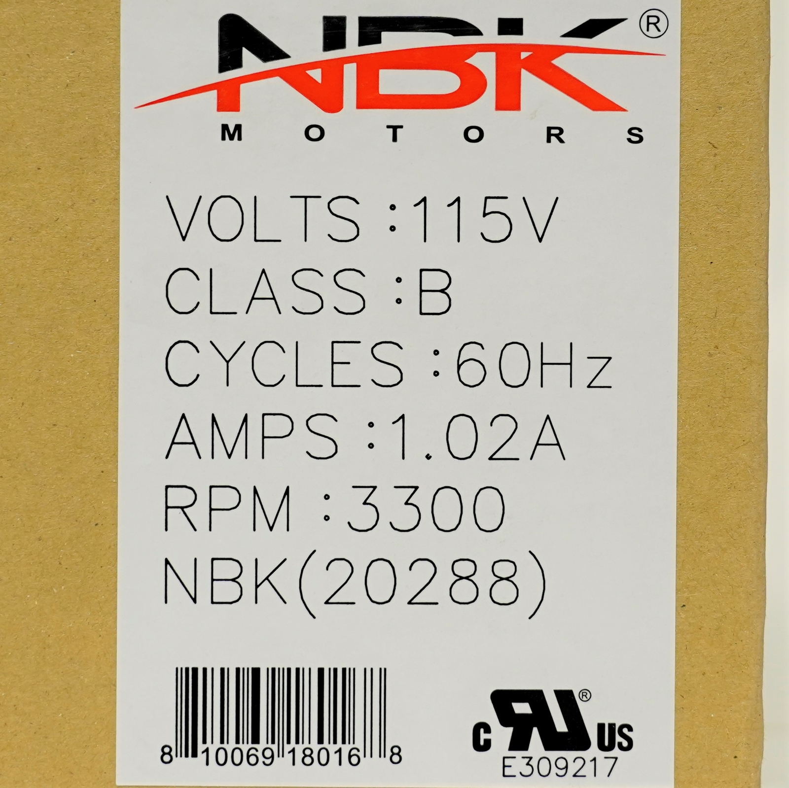 Draft Inducer Motor for 1179081 320725756 Carrier Bryant Payne