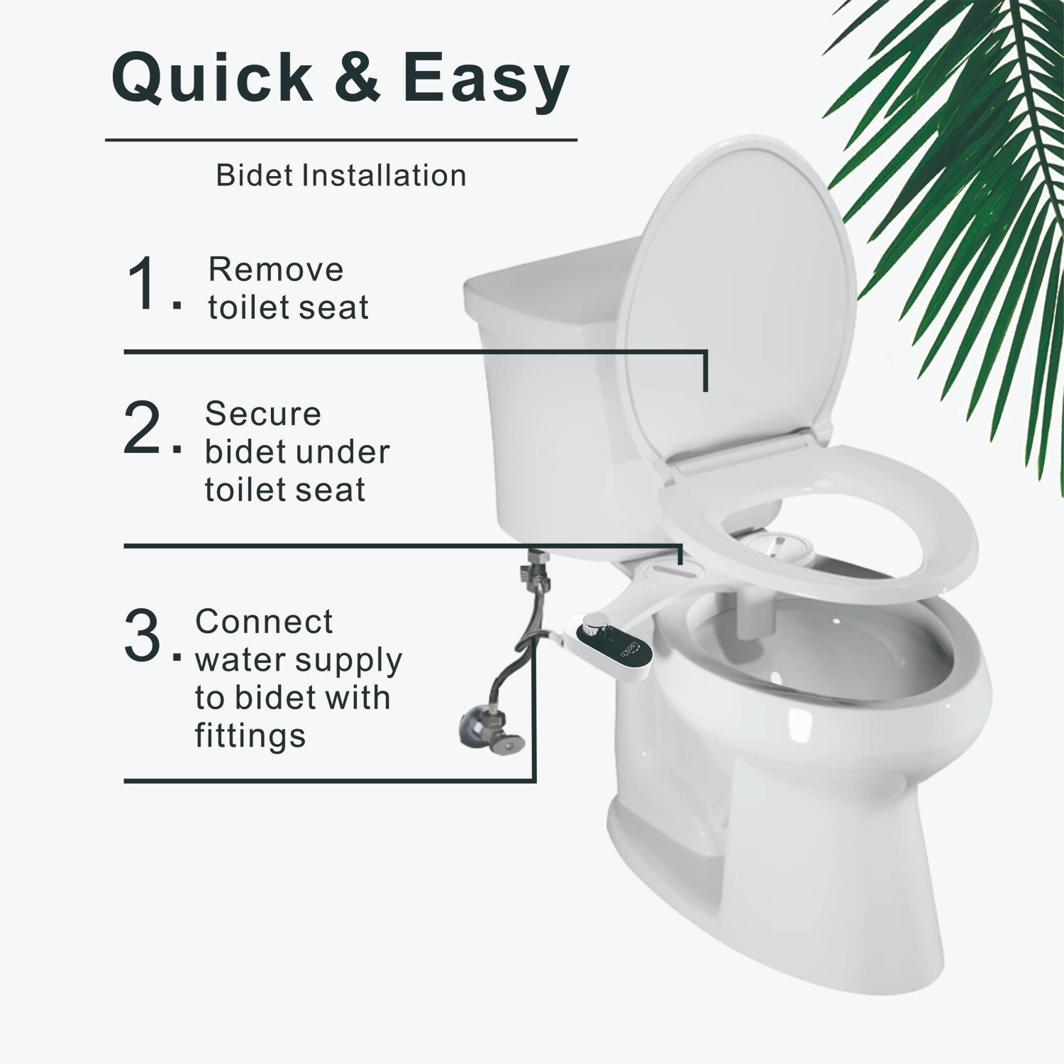 bidet toilet seat attachment cold water (OEM ODM available)