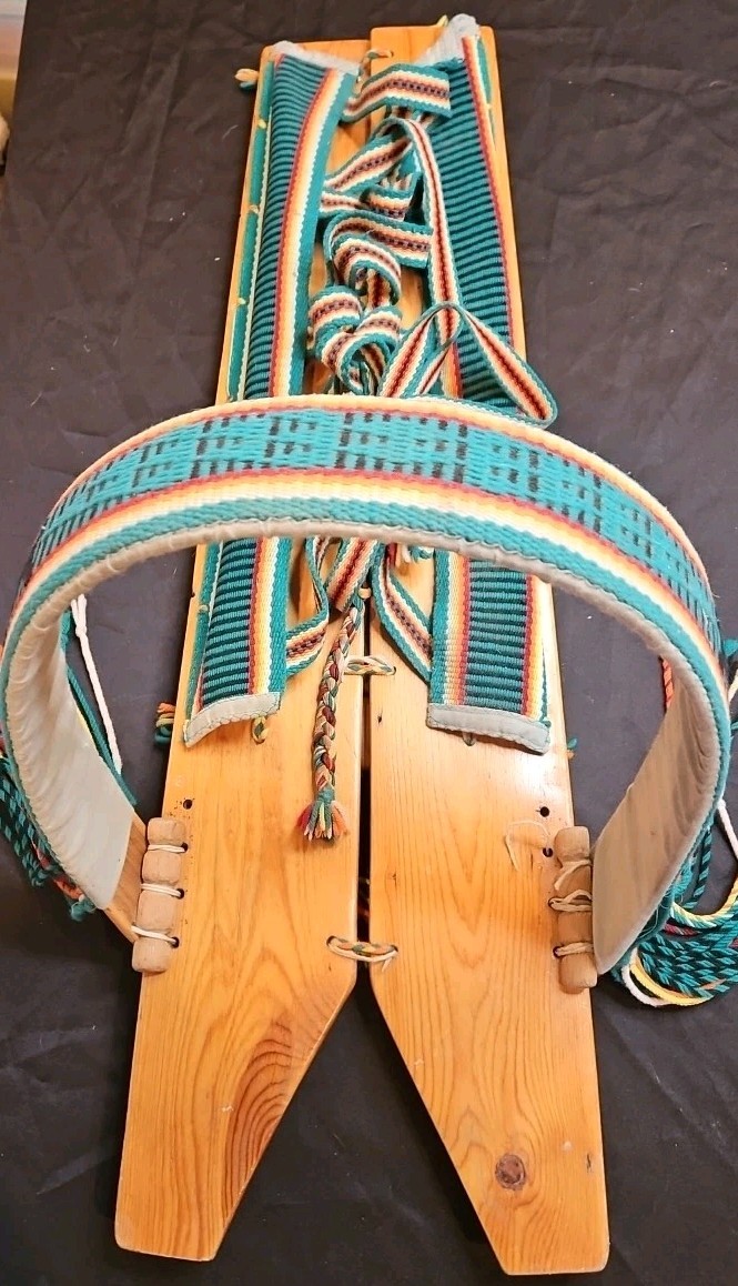 Traditional Native American Cedar Cradle Board Handmade