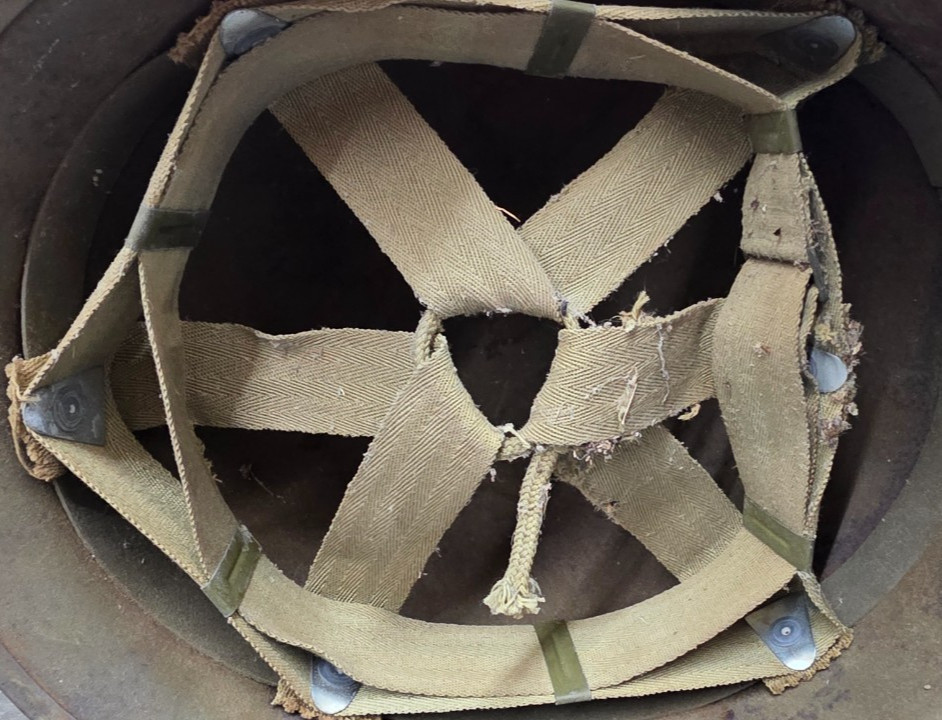 WW2 US ARMY AIR FORCE USAAF M3 BOMBER PILOT/CREW FLAK PROTECTION HELMET