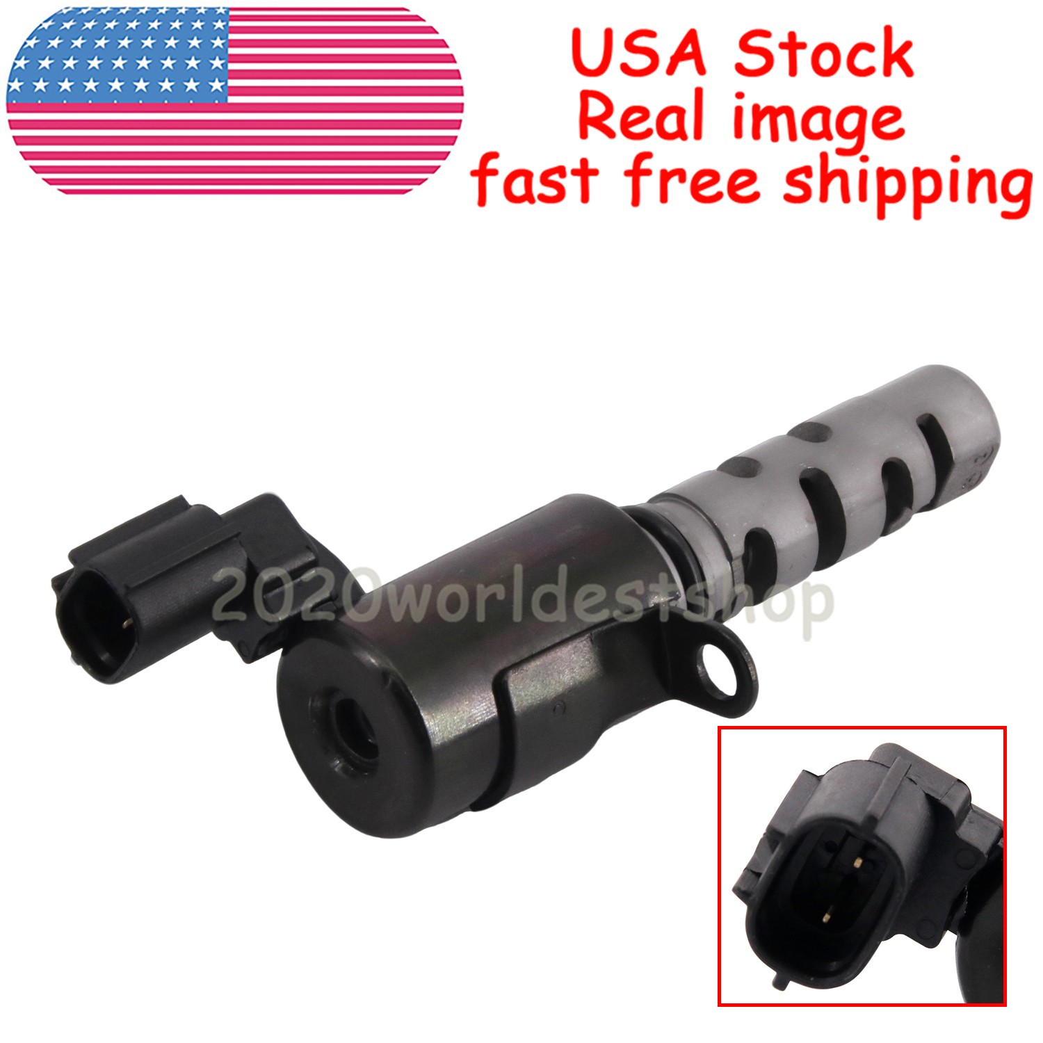 New VVT Oil Control Variable Valve Timing Solenoid 24355-23763 For Hyundai Kia