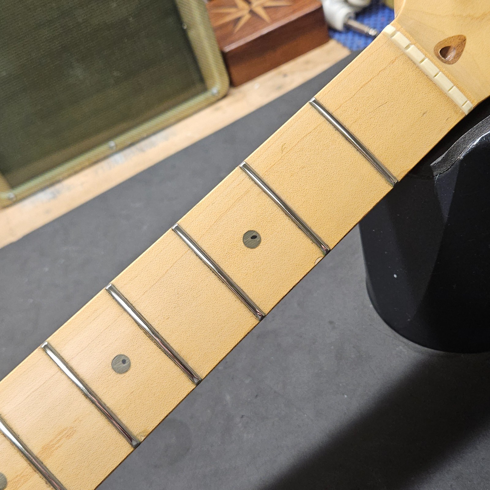 Old 1995 Fender American Strat Maple Neck - Stratocaster USA 90s Electric Guitar