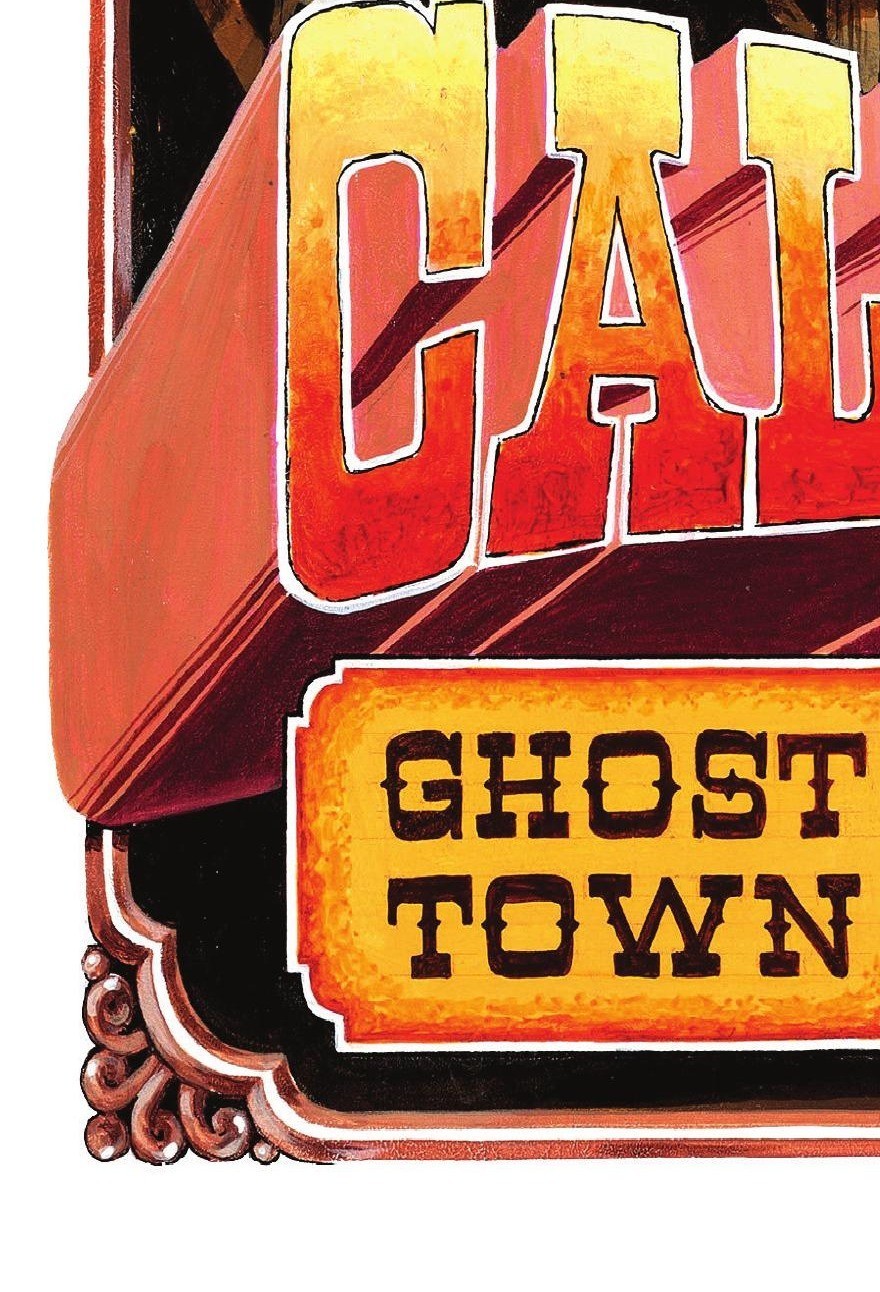 Knotts Berry Farm Calico Mine Train Ghost Town Poster 11x14 11x17 12x18 13x19