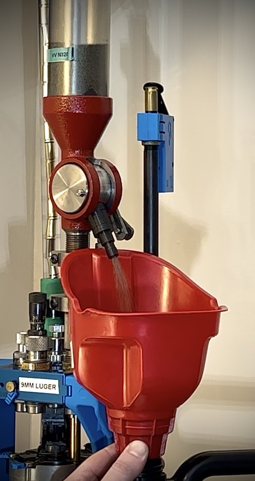 Quick Drain Insert For Hornady Powder Measure-Fits BOTH Rifle and Pistol Rotors