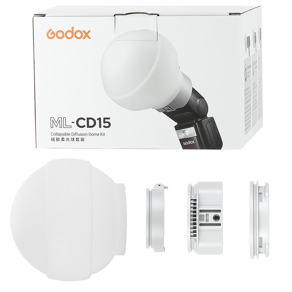 US Godox ML-CD15 Silica Gel Diffusion Dome for AD200 V1 V860III TT685II AD400PRO