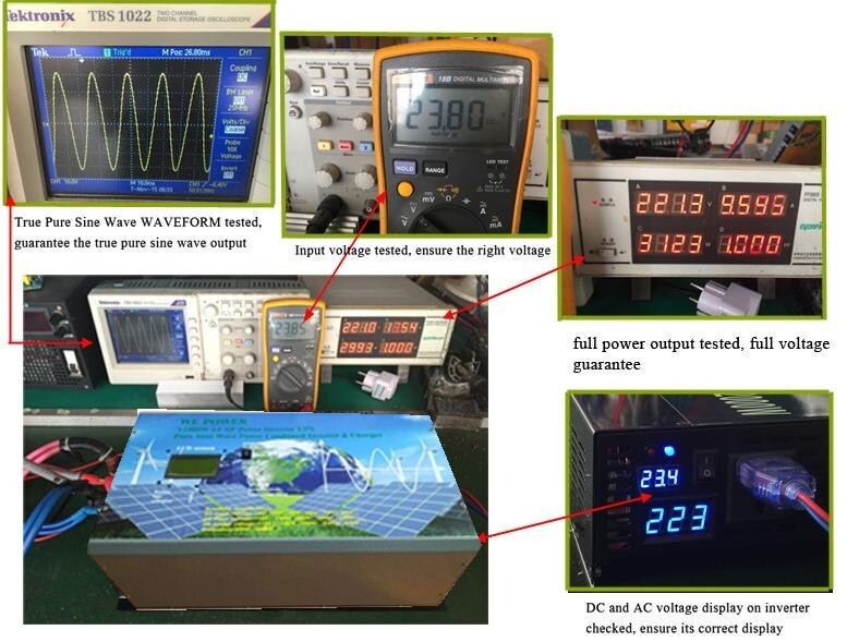 10000W SP Pure Sine Wave Power Inverter 48VDC/110V,220VAC LCD/UPS/ATS/Charger RV